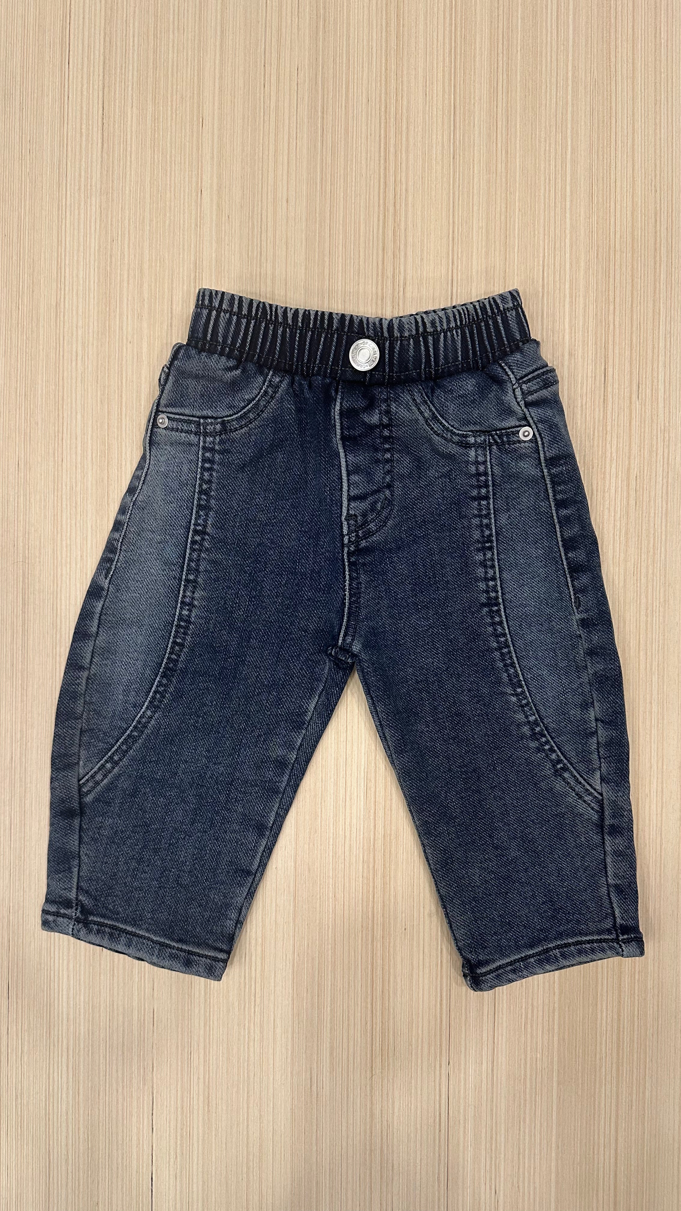 Jeans BALLON CON ELASTICO 12-36M - JEANS
