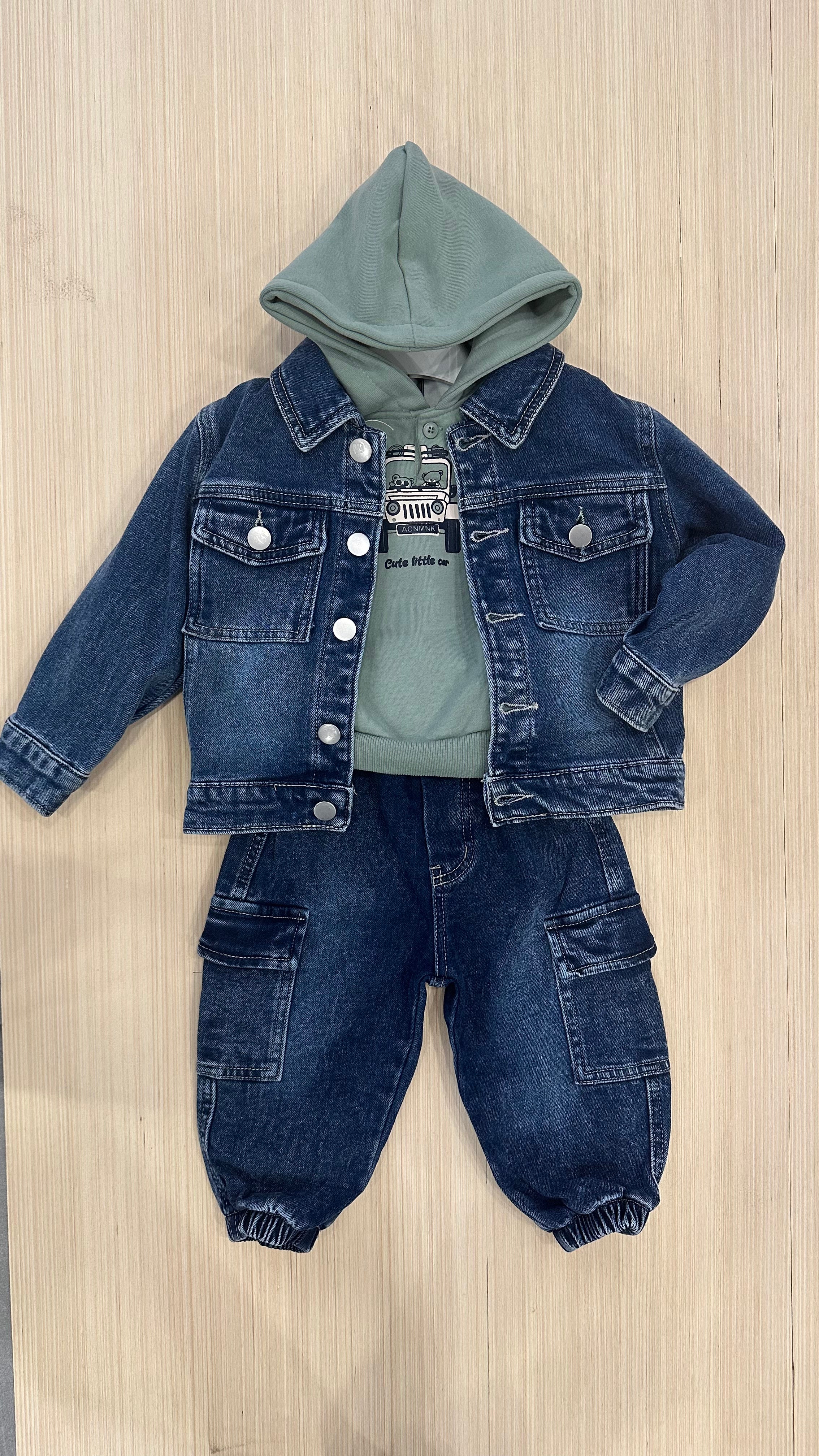 Completo IN JEANS 3PZ 1-5A - JEANS