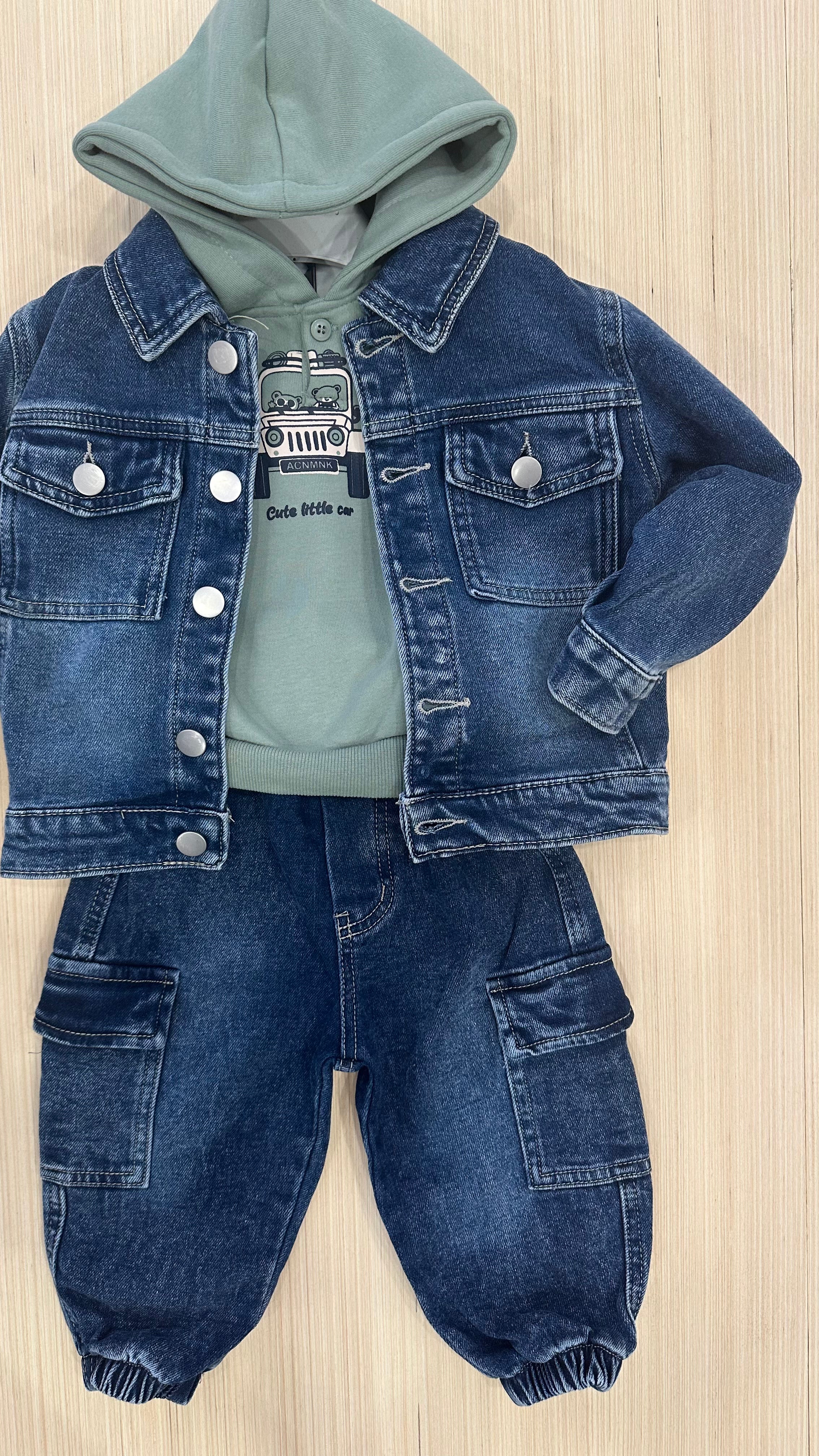 Completo IN JEANS 3PZ 1-5A - JEANS