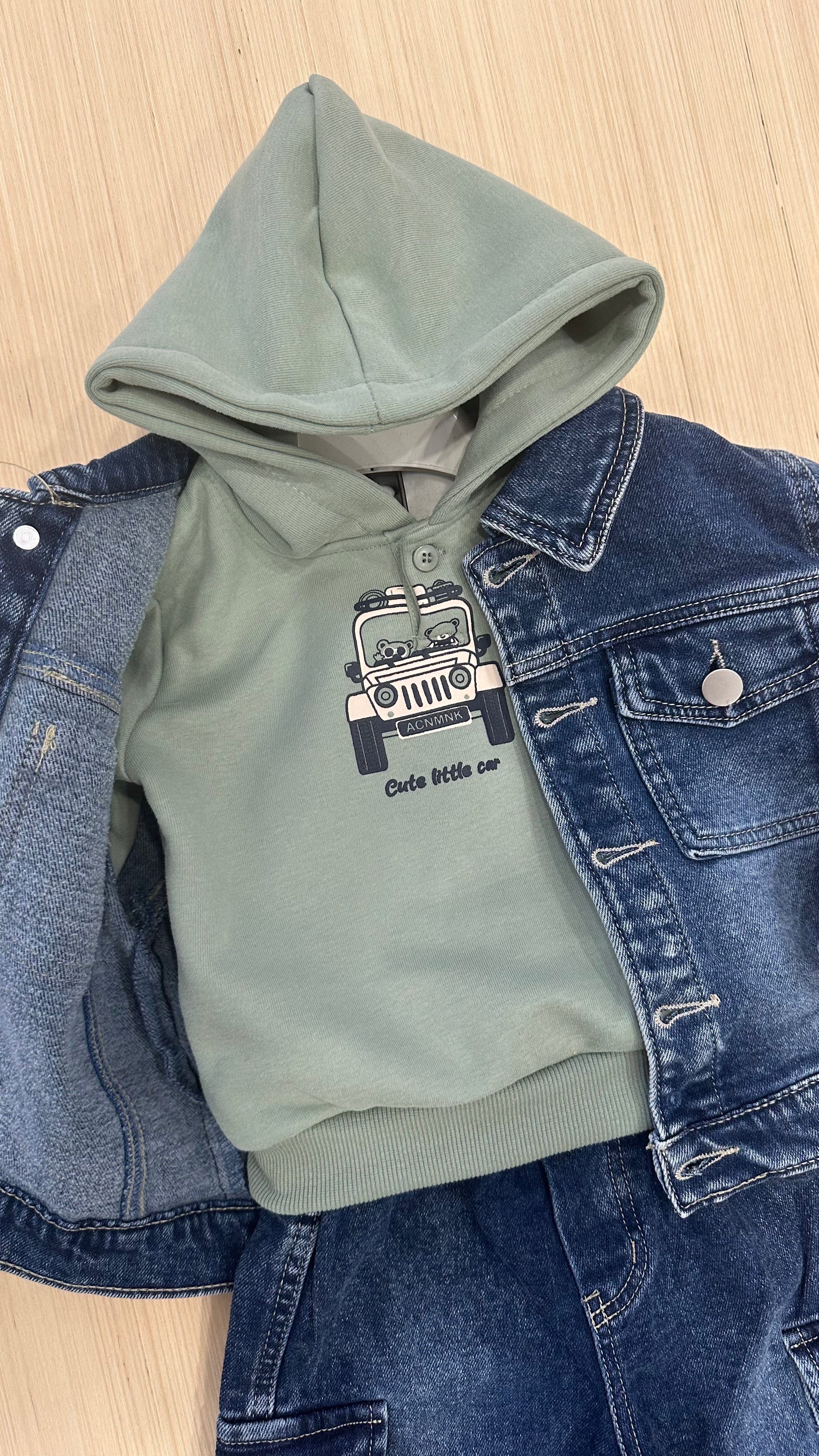 Completo IN JEANS 3PZ 1-5A - JEANS