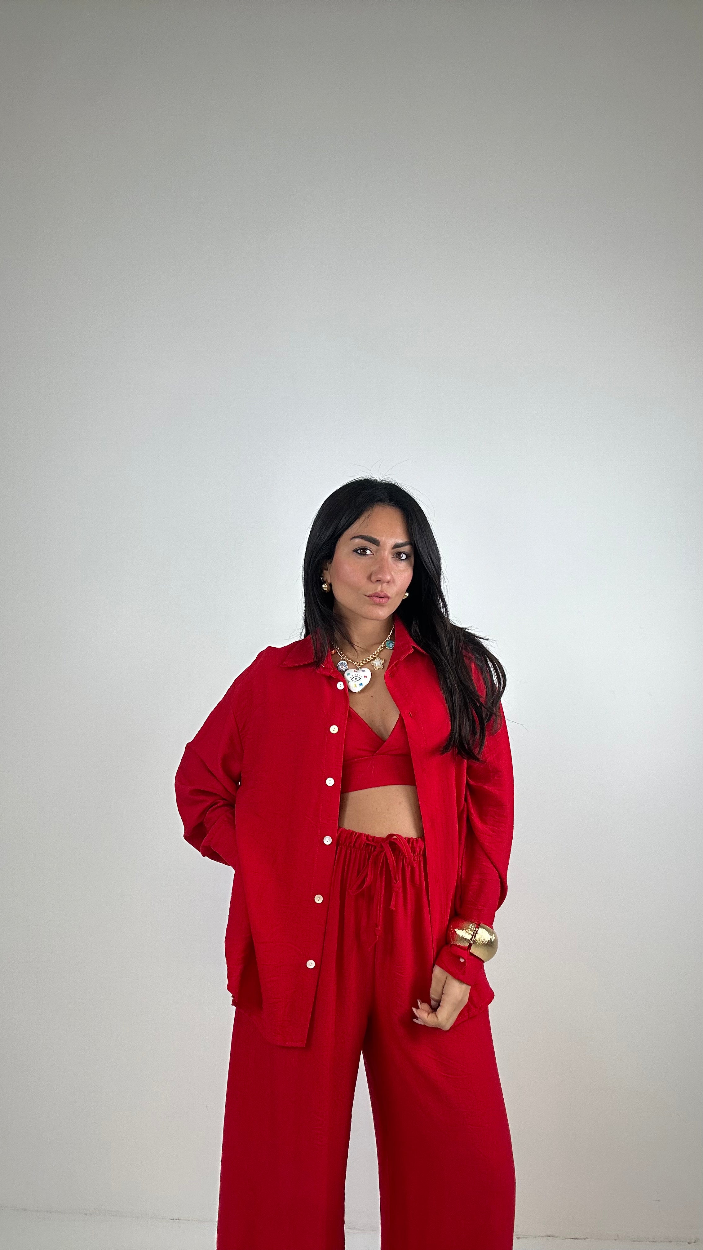 Completo 3 PEZZI SUMM - ROSSO