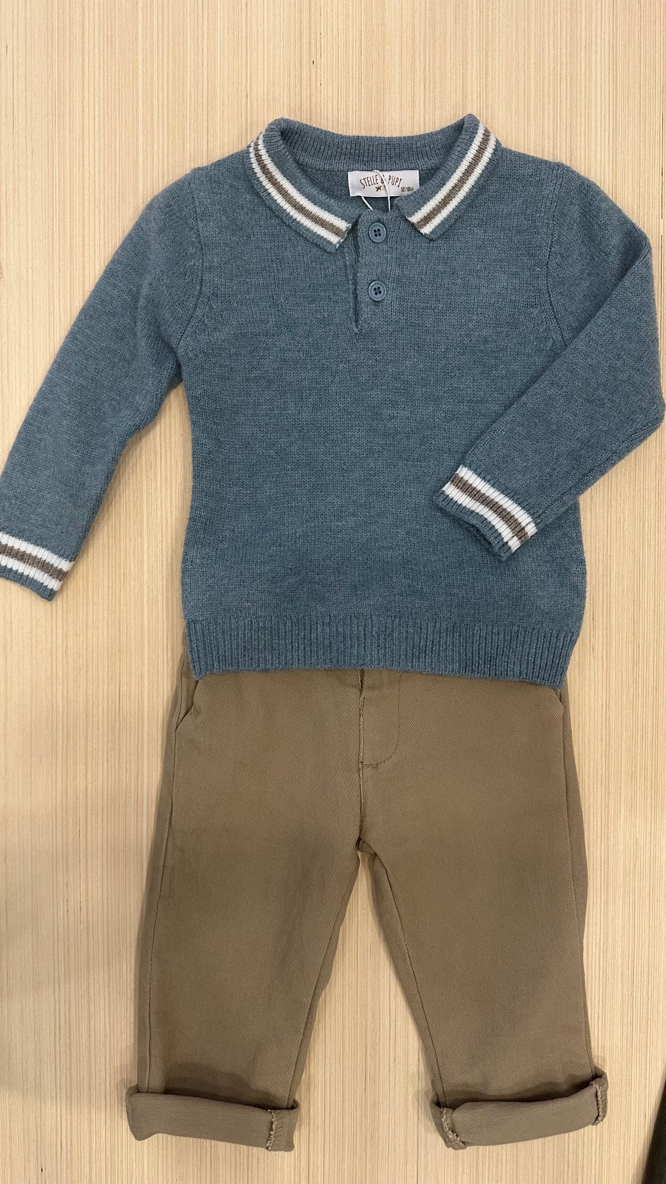 Completo BOYS 12-36M - AZZURRO
