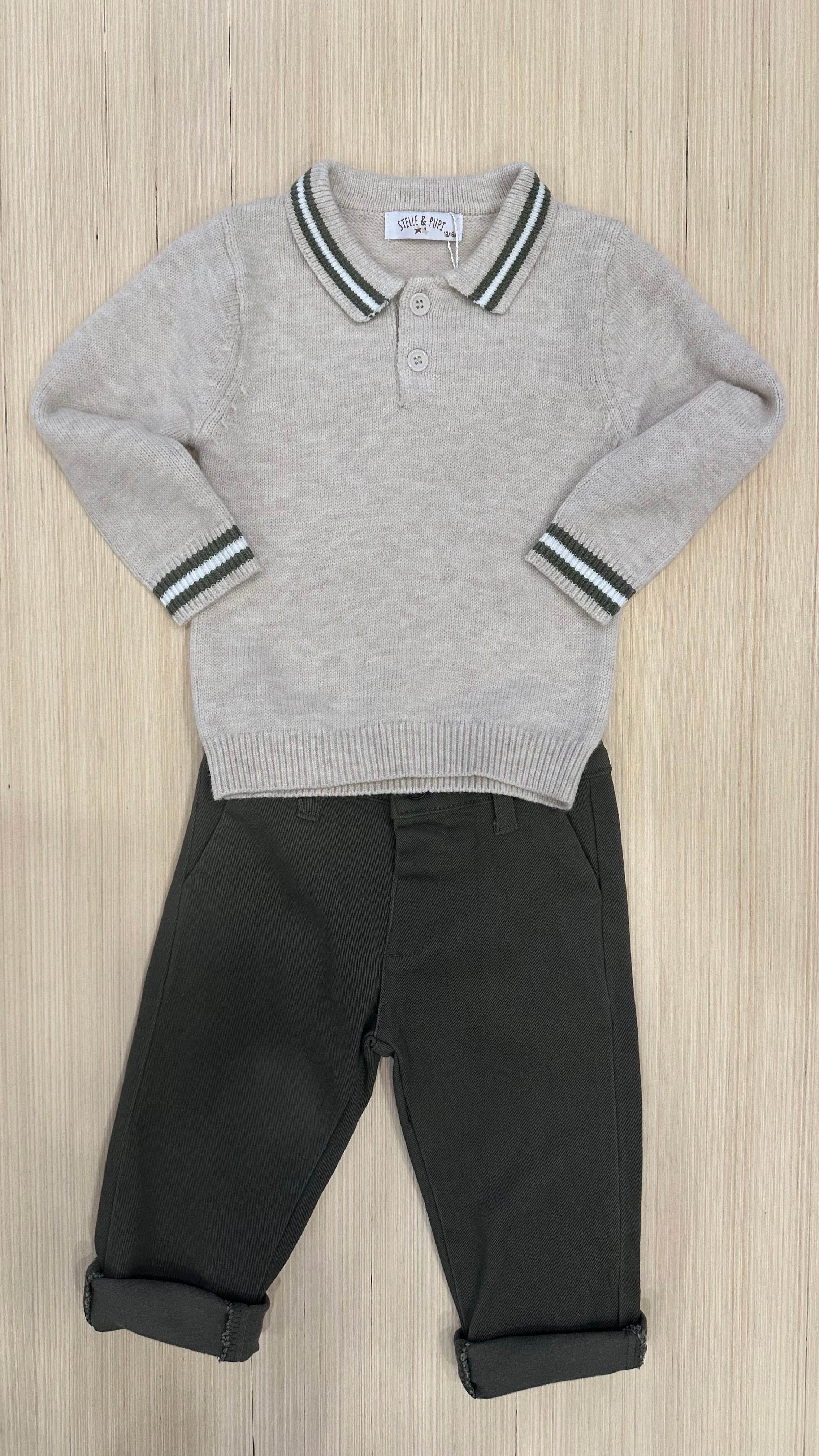 Completo BOYS 12-36M - BEIGE