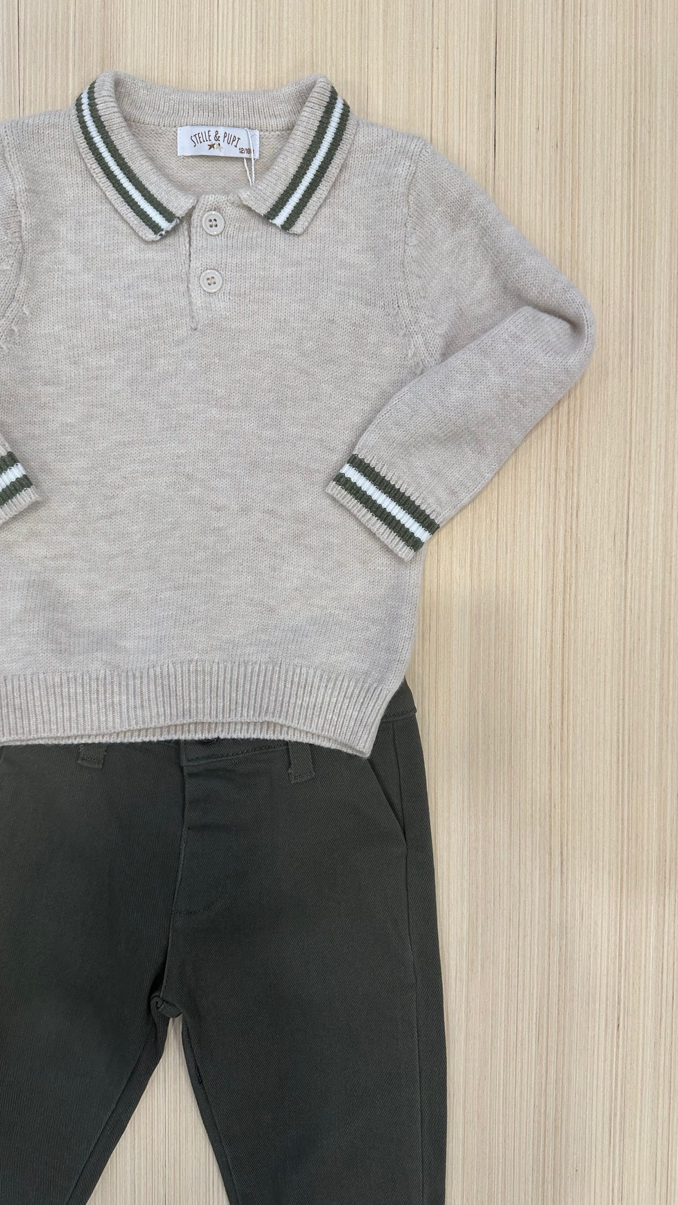 Completo BOYS 12-36M - BEIGE