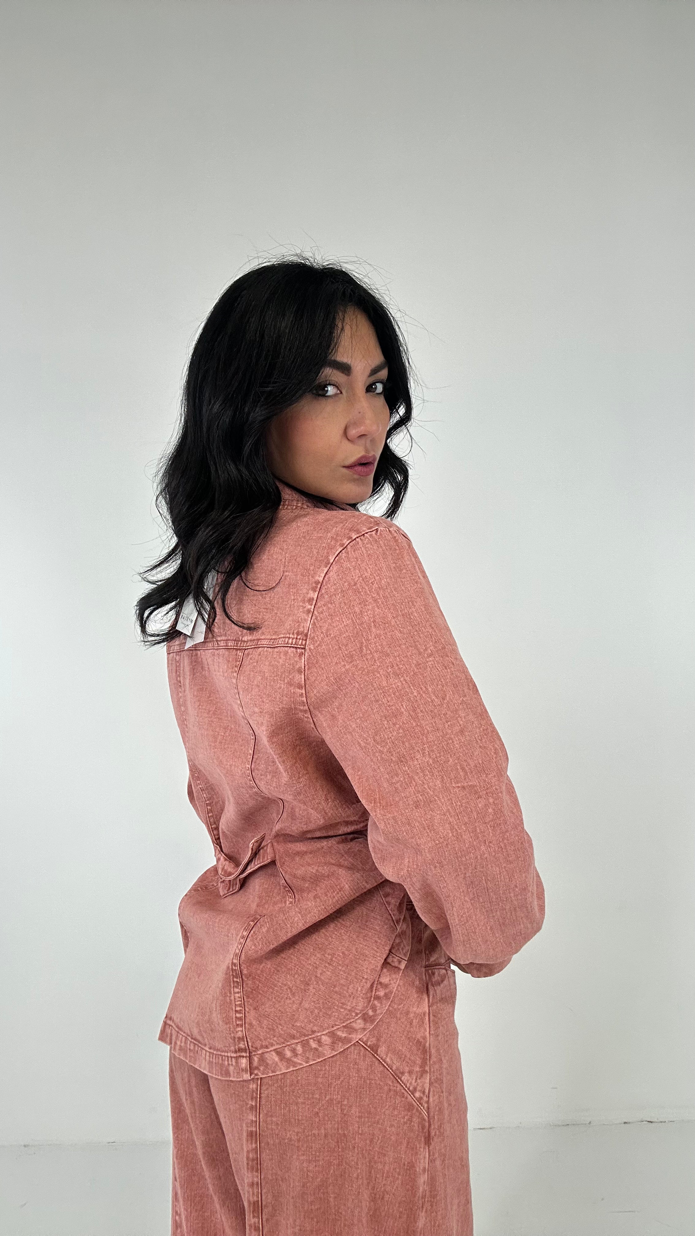 Completo IN JEANS TOPQUALITY - ROSA