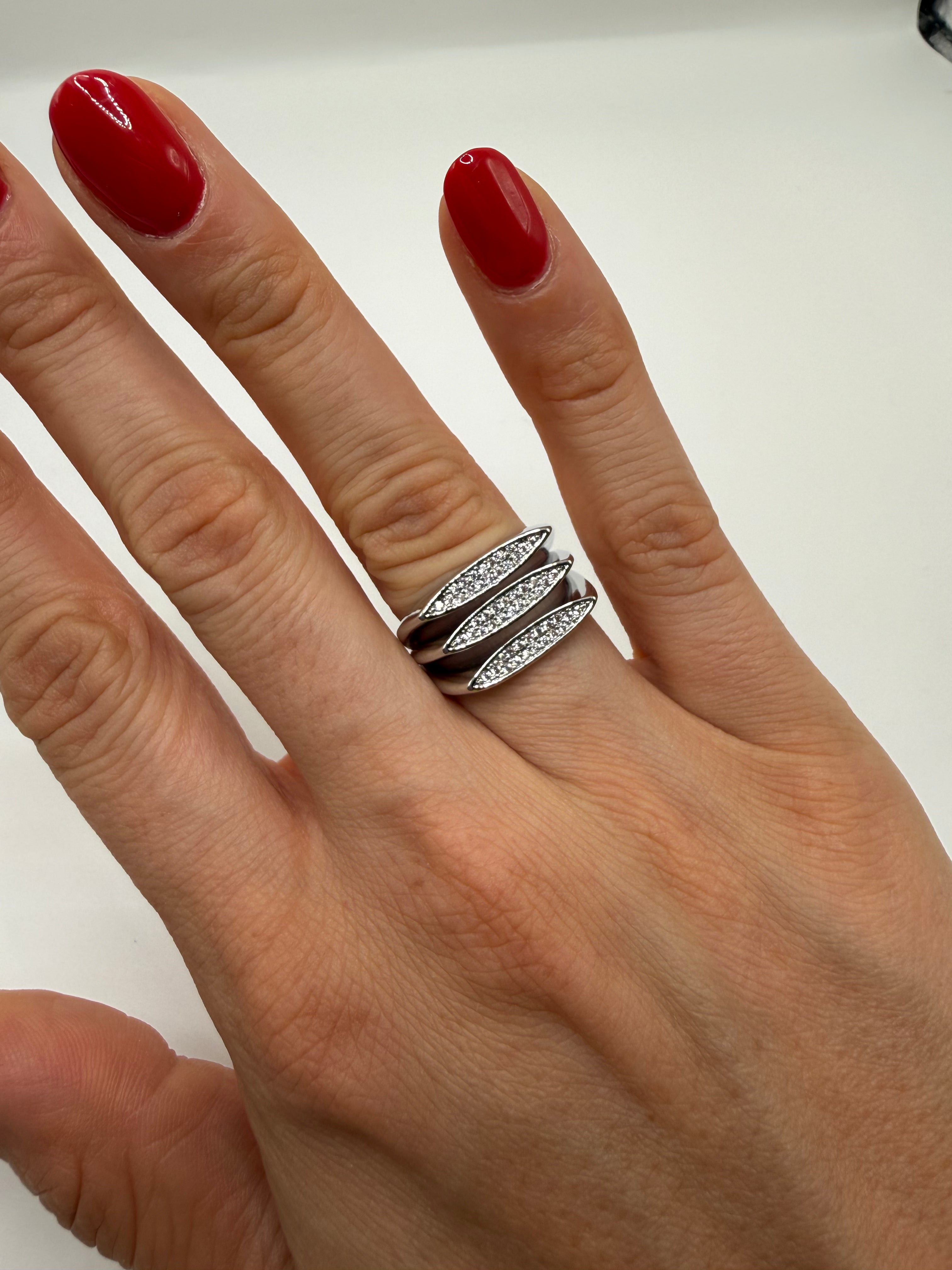 Anello GRILL BRILL - ARGENTO