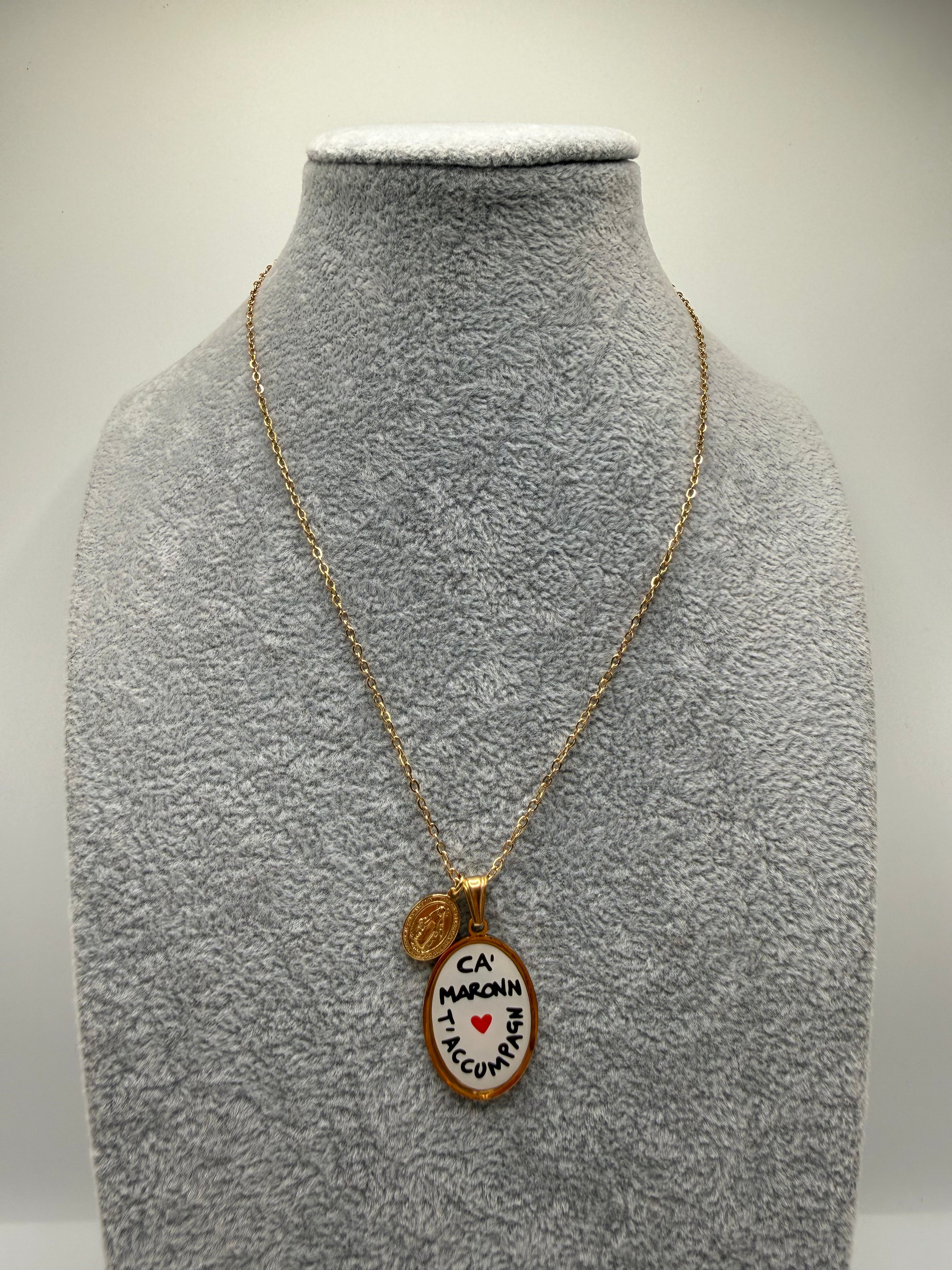 Collana CA' MARONN T'ACCUMPAGN - ORO