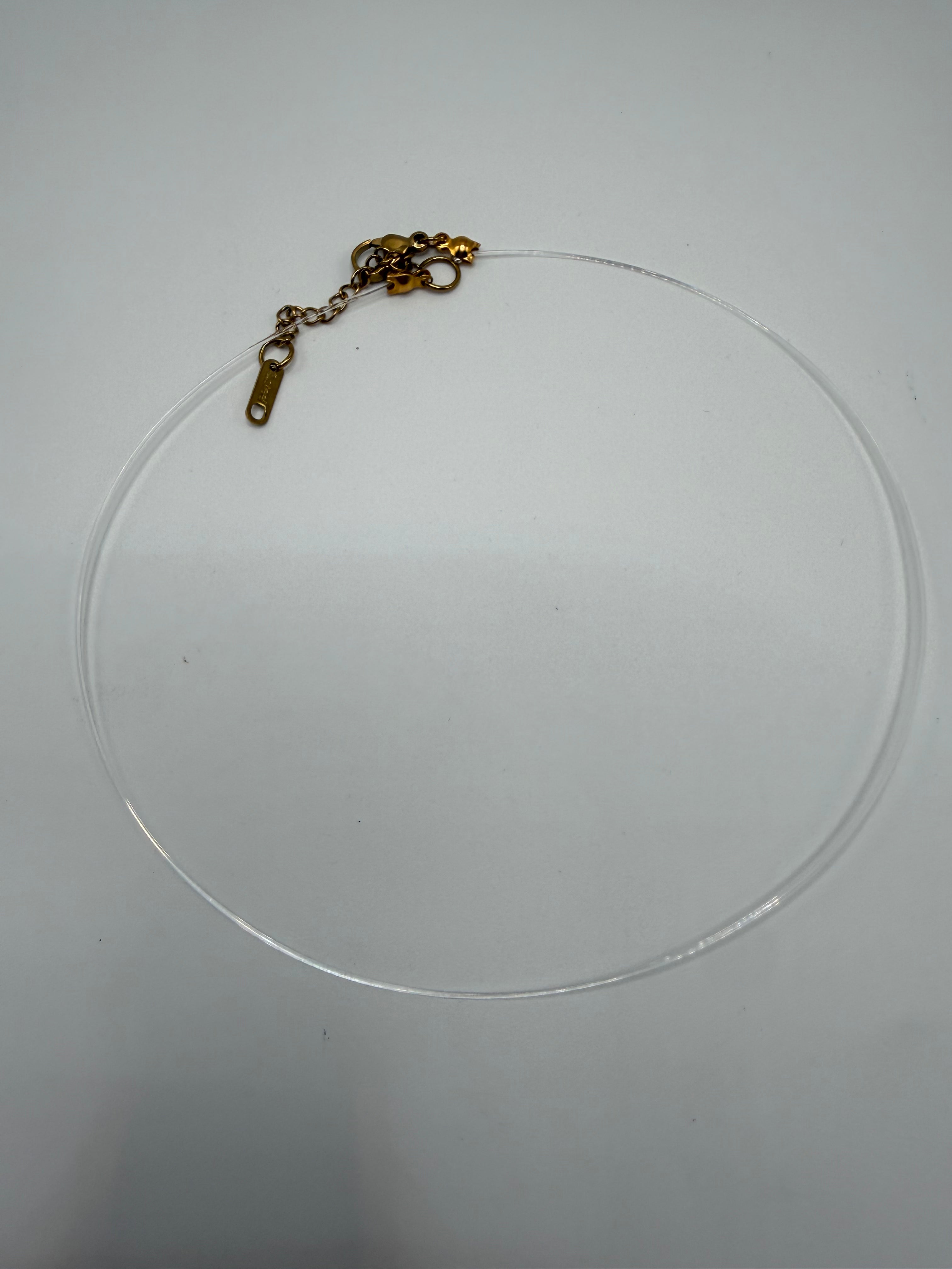 Collana Trasparente Nylon - ORO