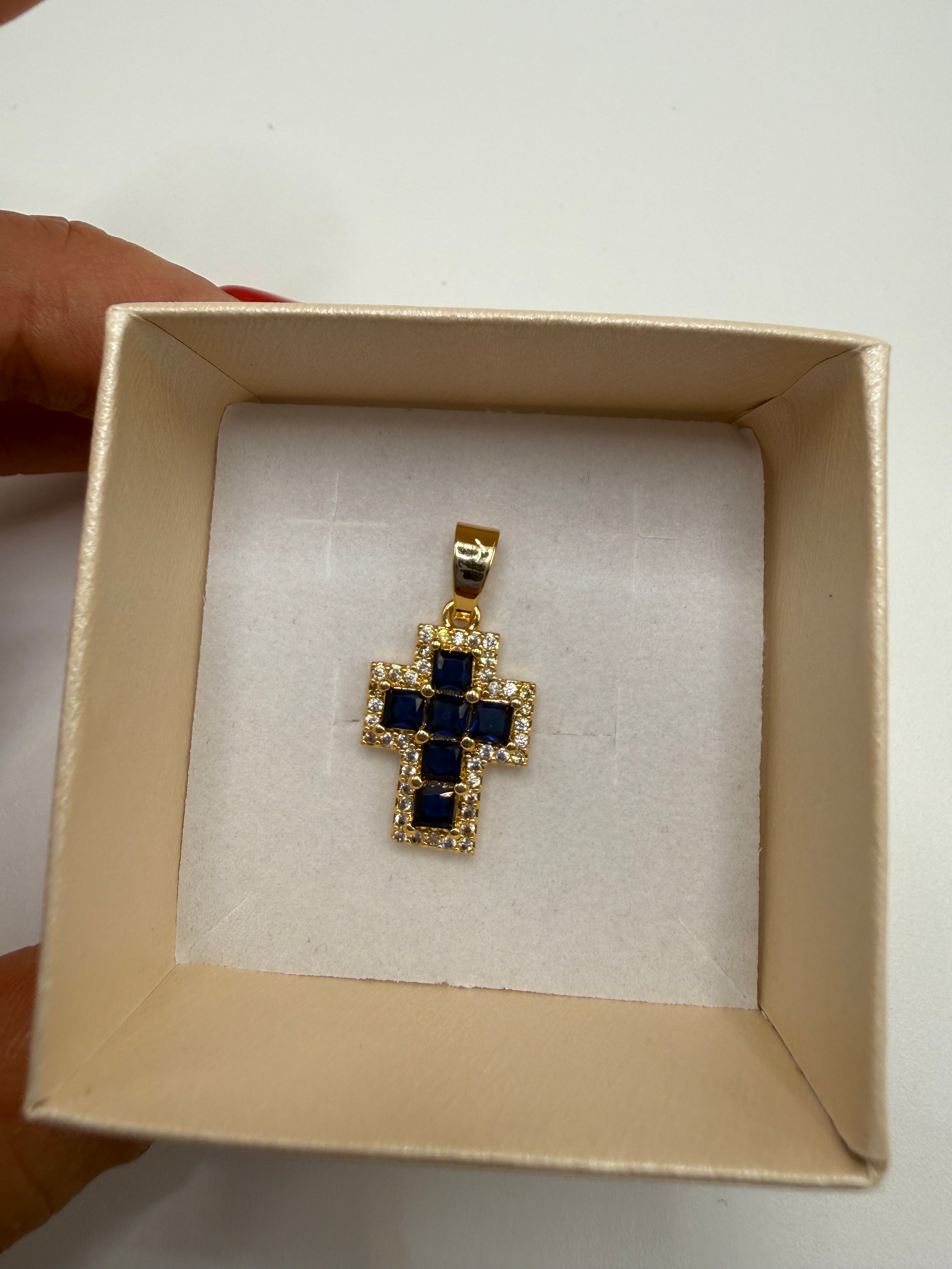 Charm CROCE - BLU
