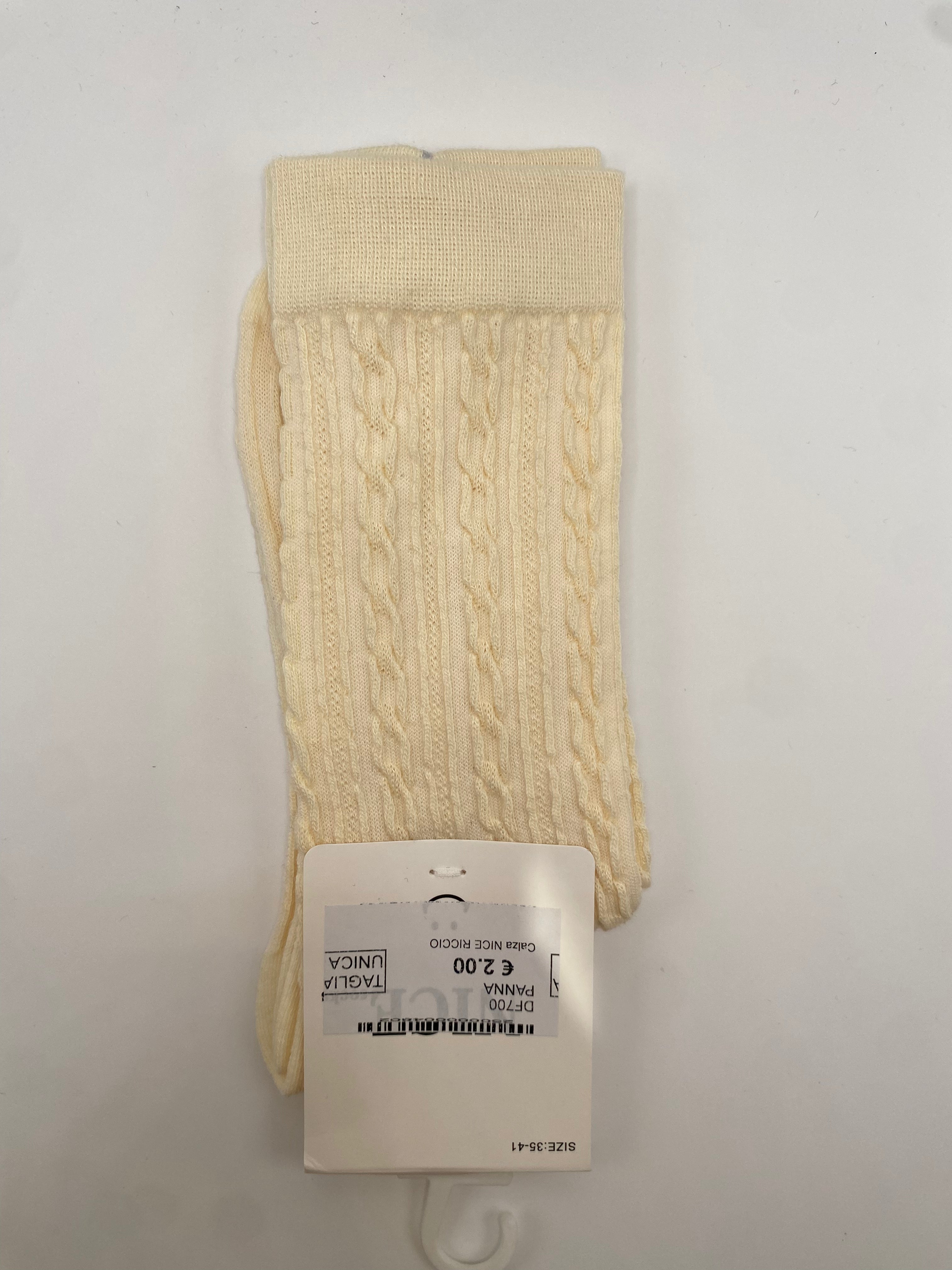 Calza NICE RICCIO - PANNA