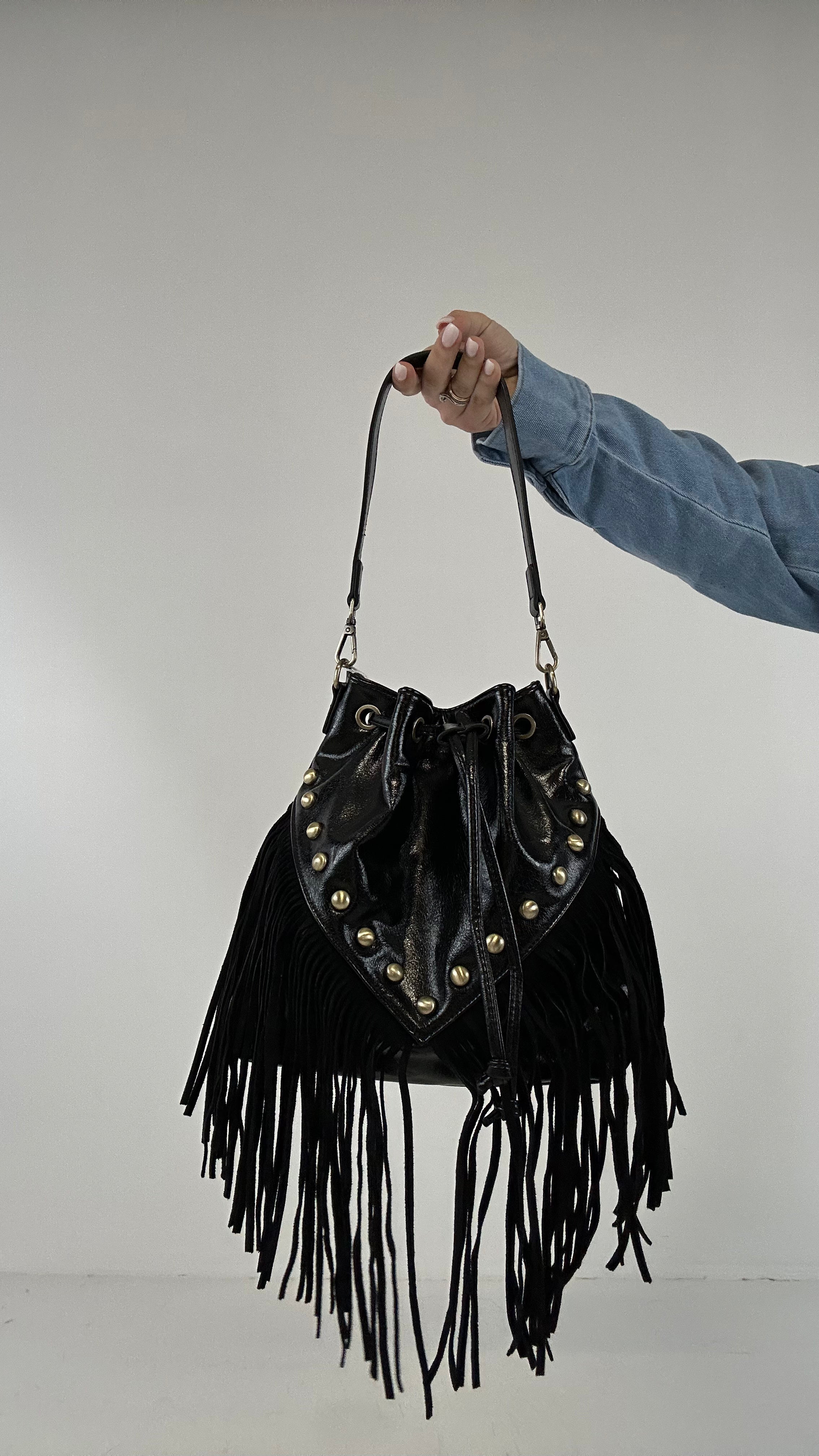 Secchiello FRANGE E BORCHIE - NERO