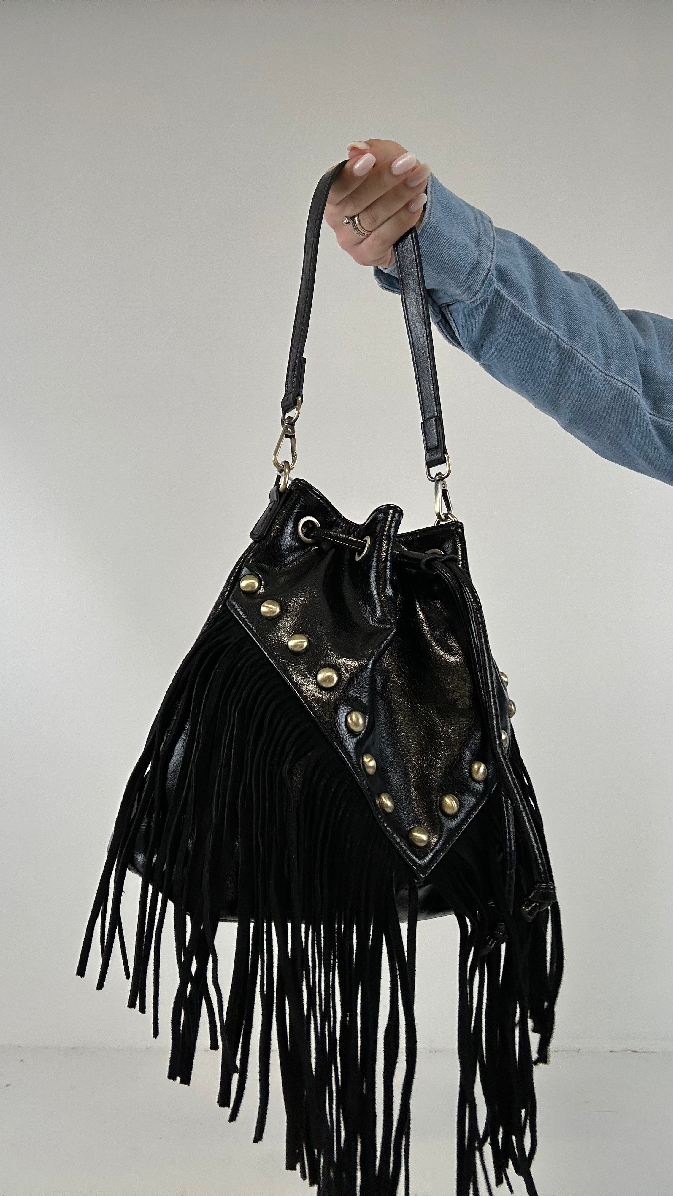 Secchiello FRANGE E BORCHIE - NERO