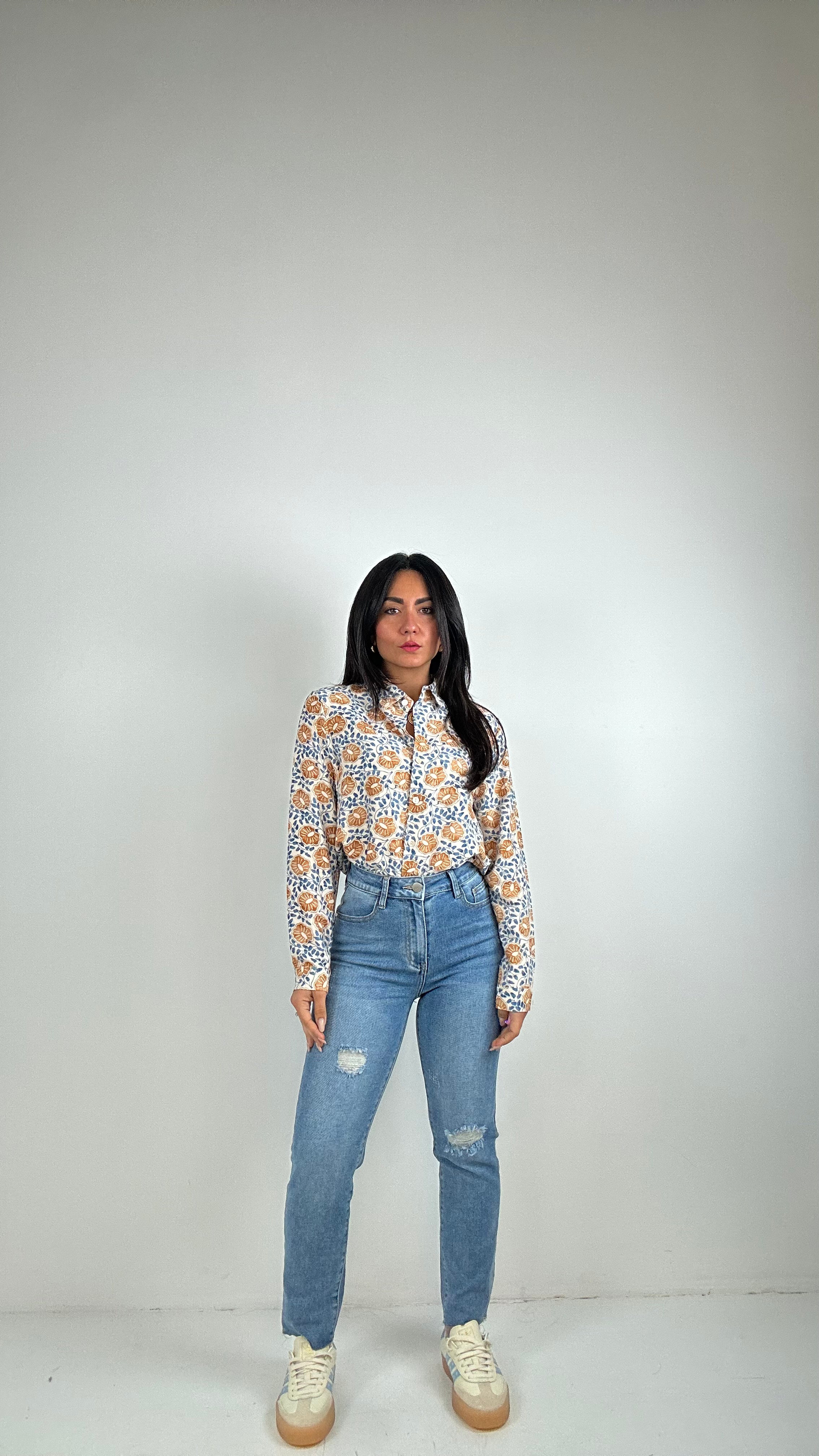 Jeans MOM CON. STRAPPETTO - JEANS
