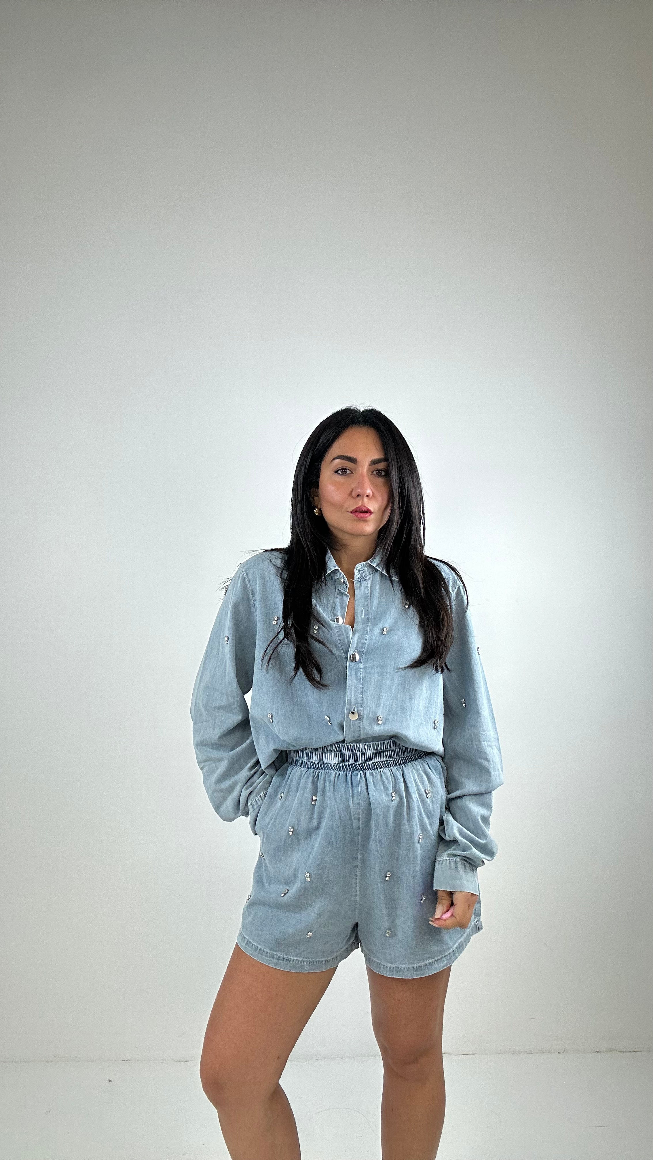 Coordinato LUX CORTO - JEANS