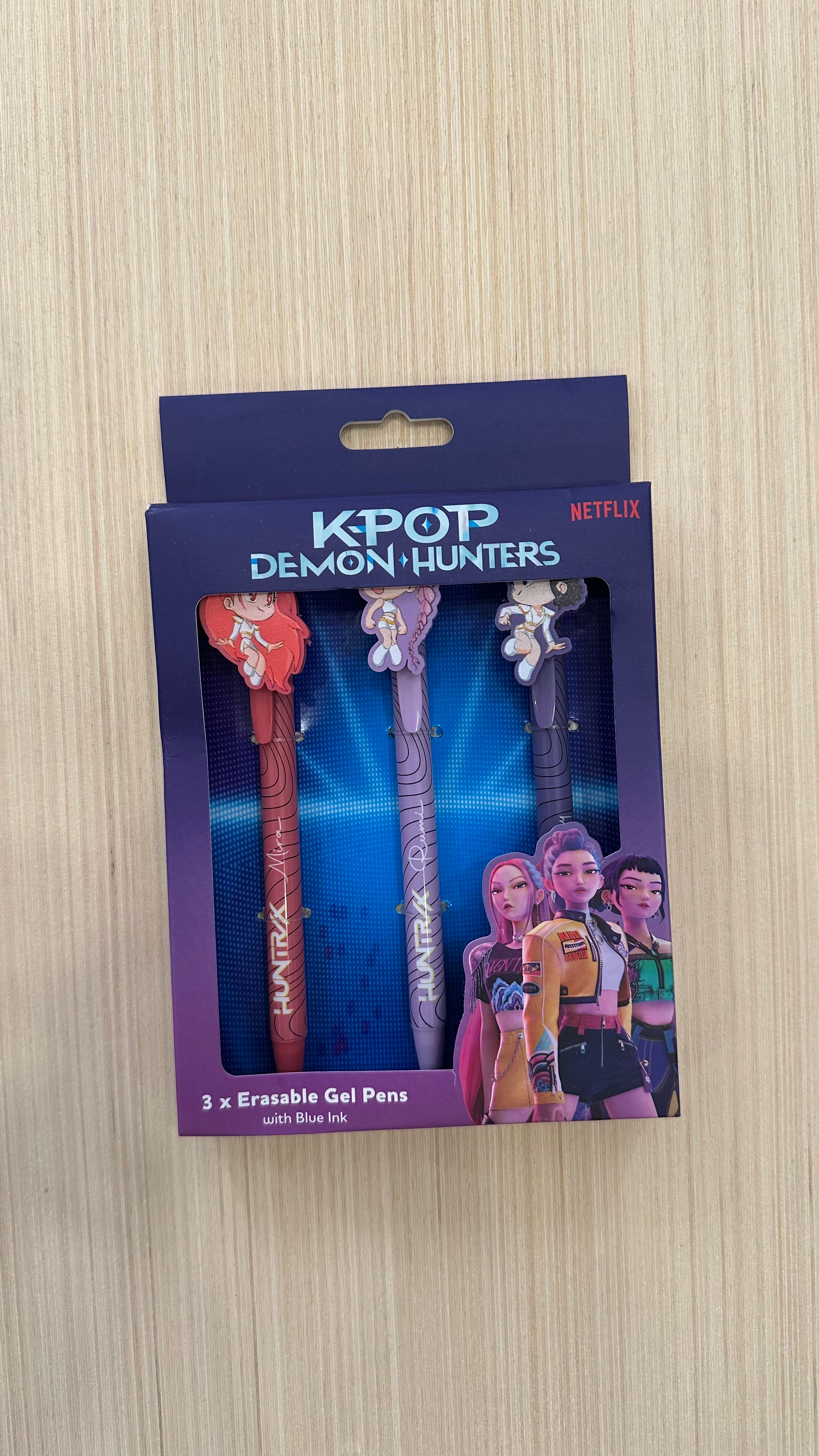 SET 3 PENNE CANCELLINE K-POP - VIOLA