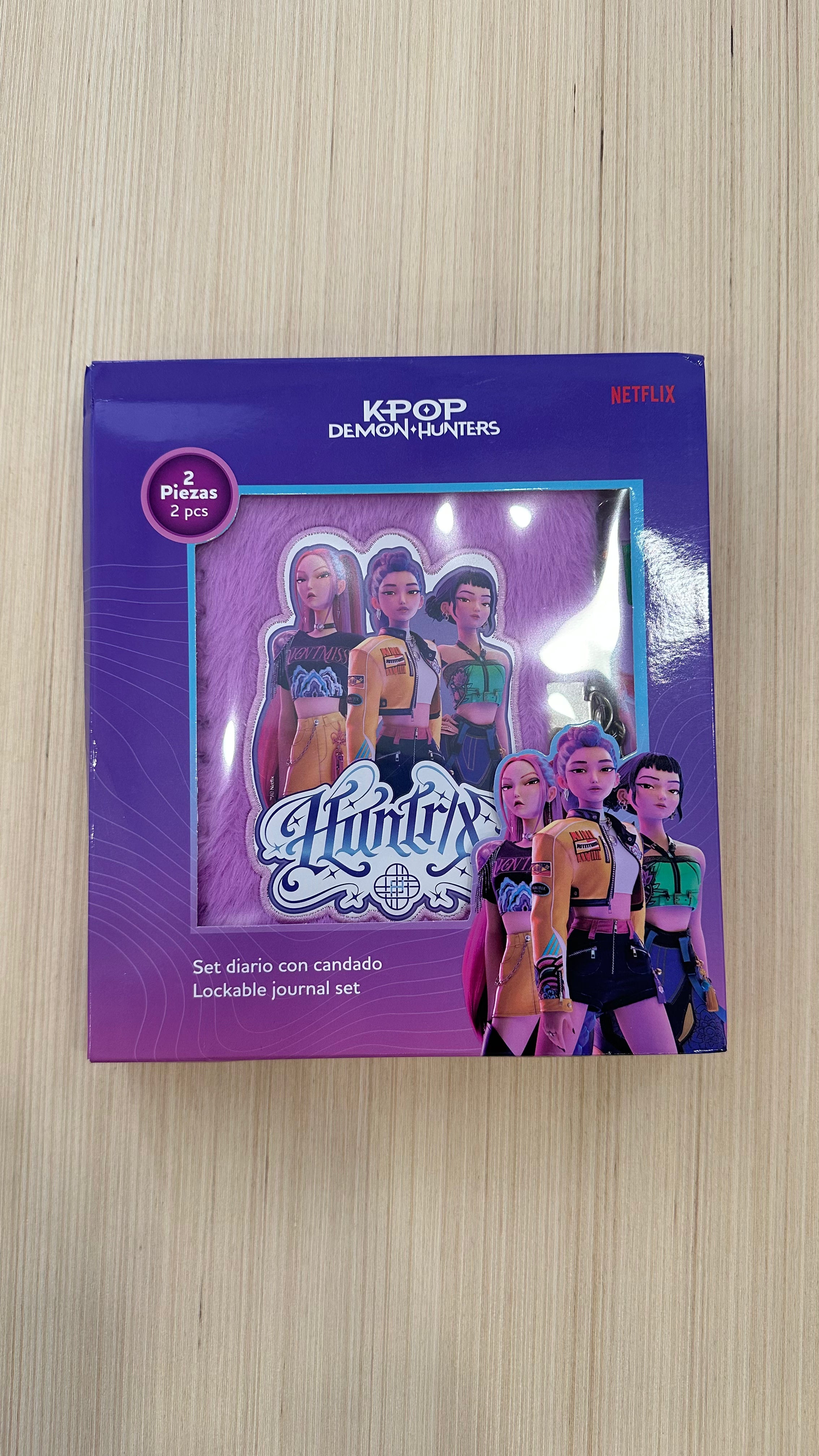 Diario SEGRETTO + PENNA MULTICOL K-POP - VIOLA