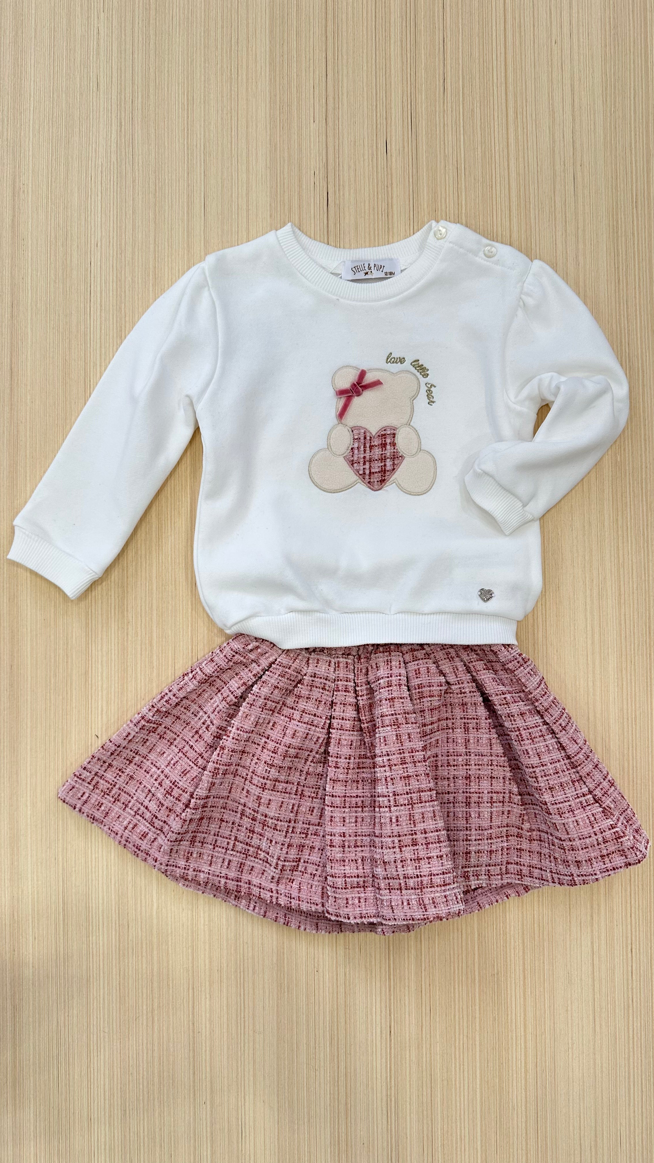 Completo LOVE BATTLE 12-36M - ROSA