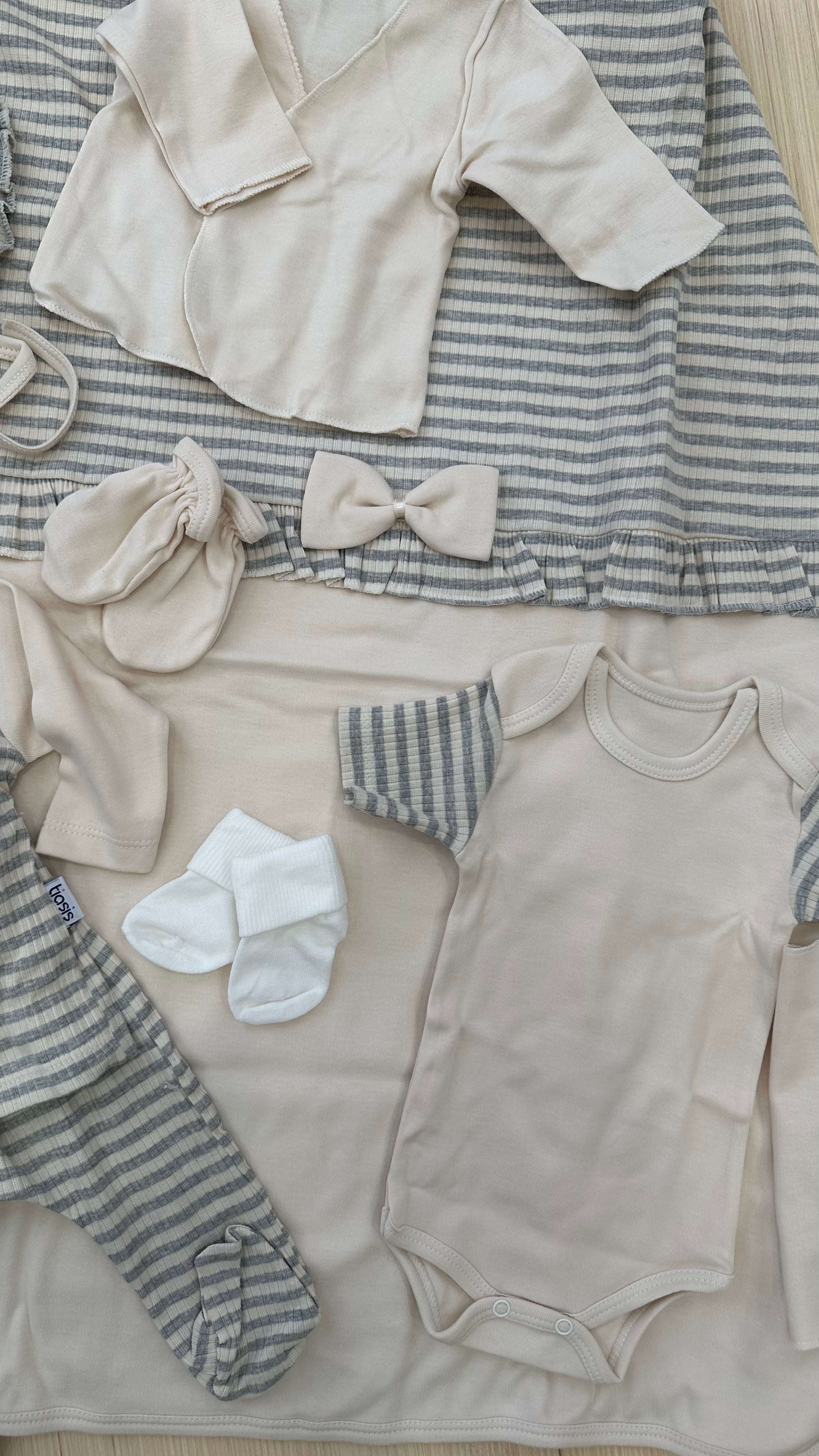 Set NASCITA 10 PZ - GRIGIO