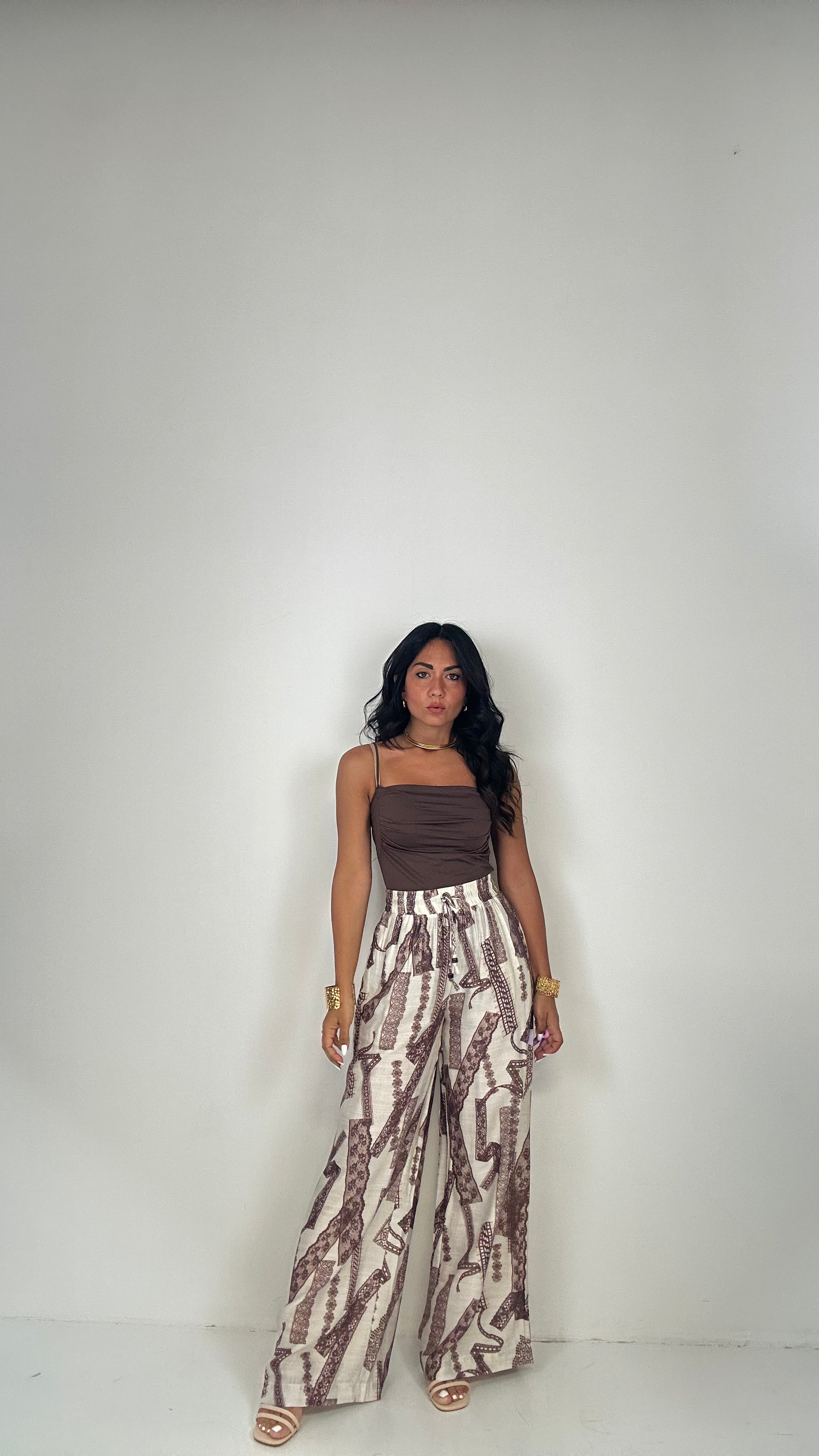 Pantalone CATENA - MARRONE