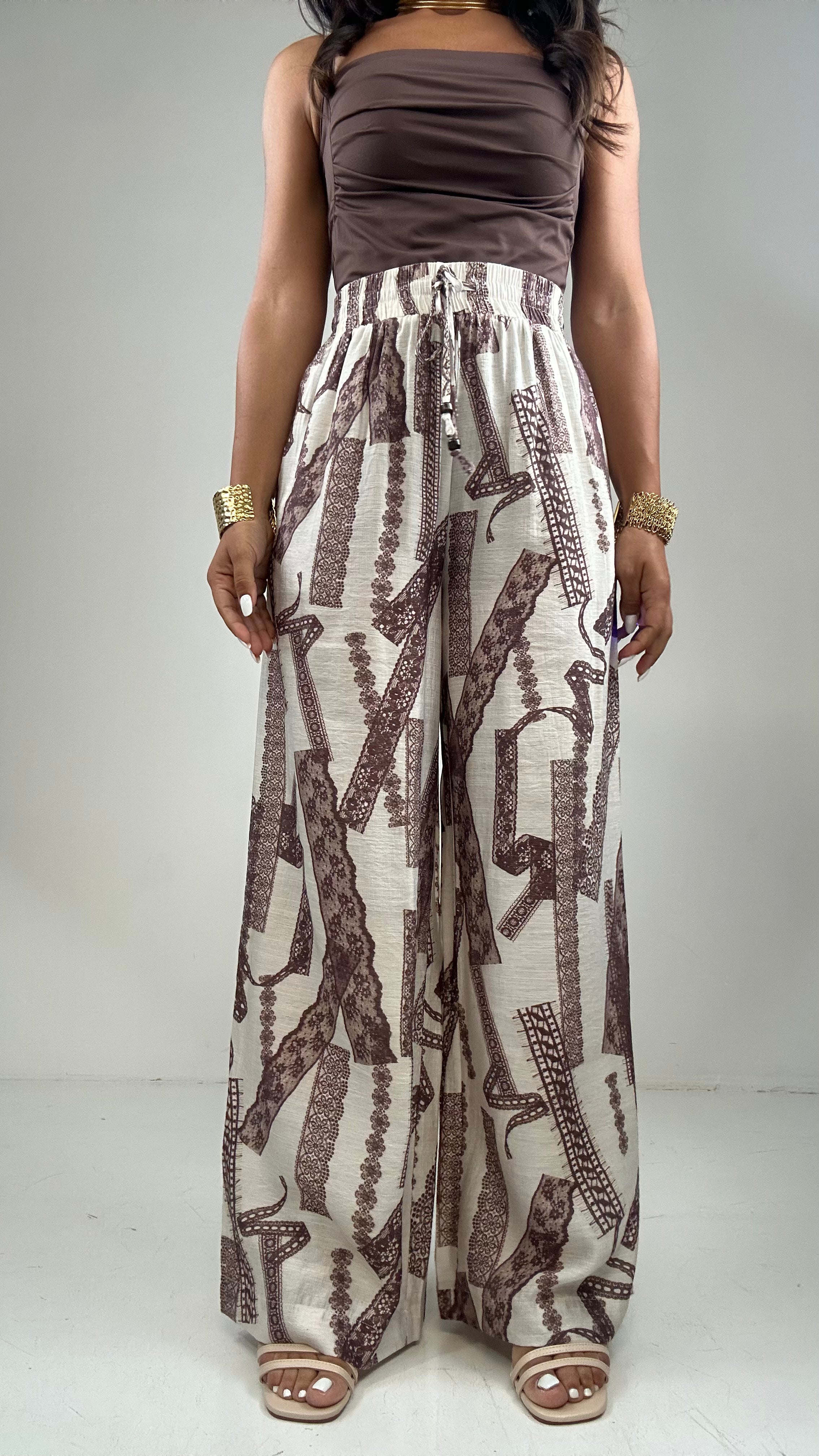 Pantalone CATENA - MARRONE