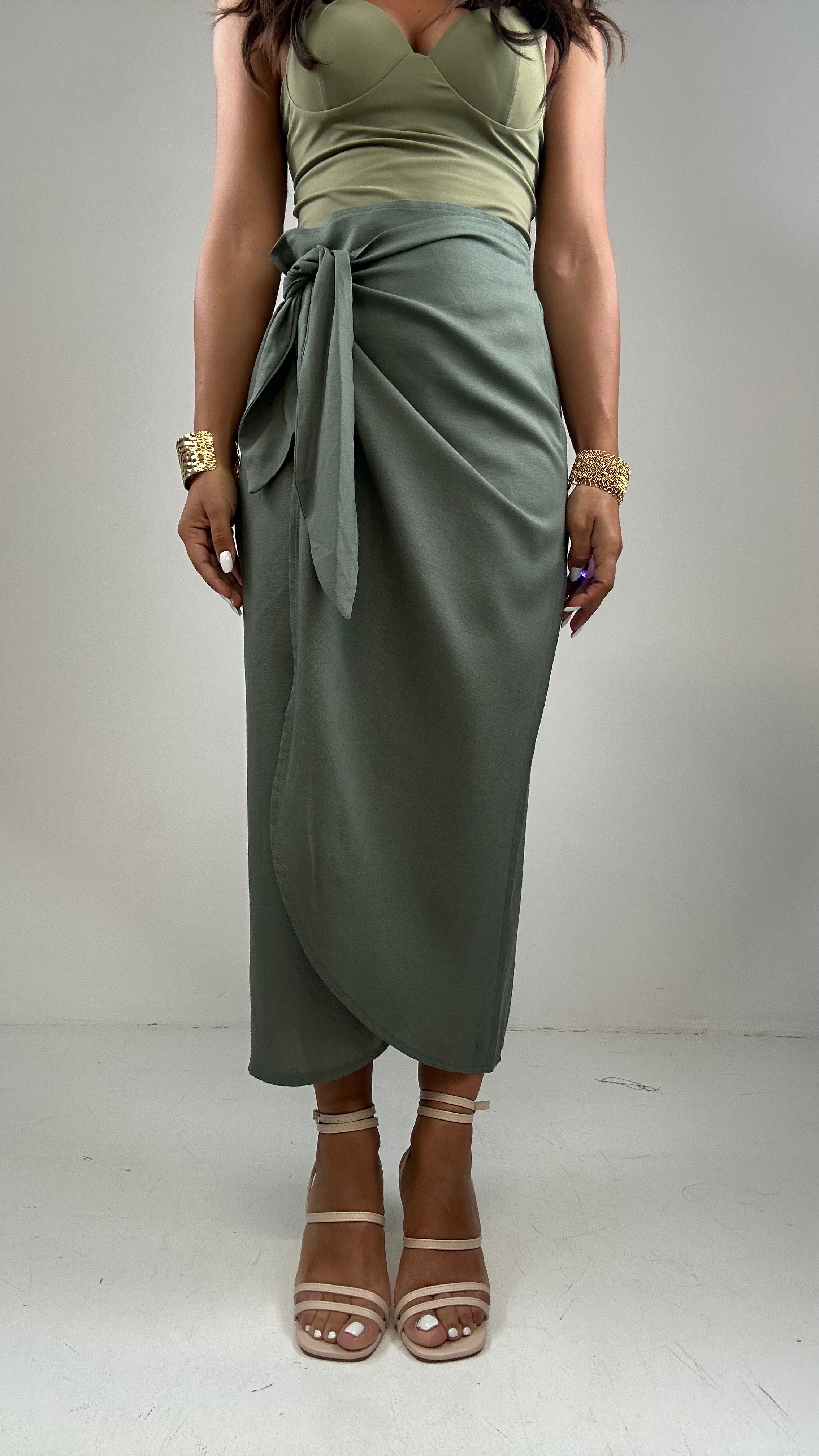 Gonna PORTAFOGLIO BASIC - VERDE MILITARE
