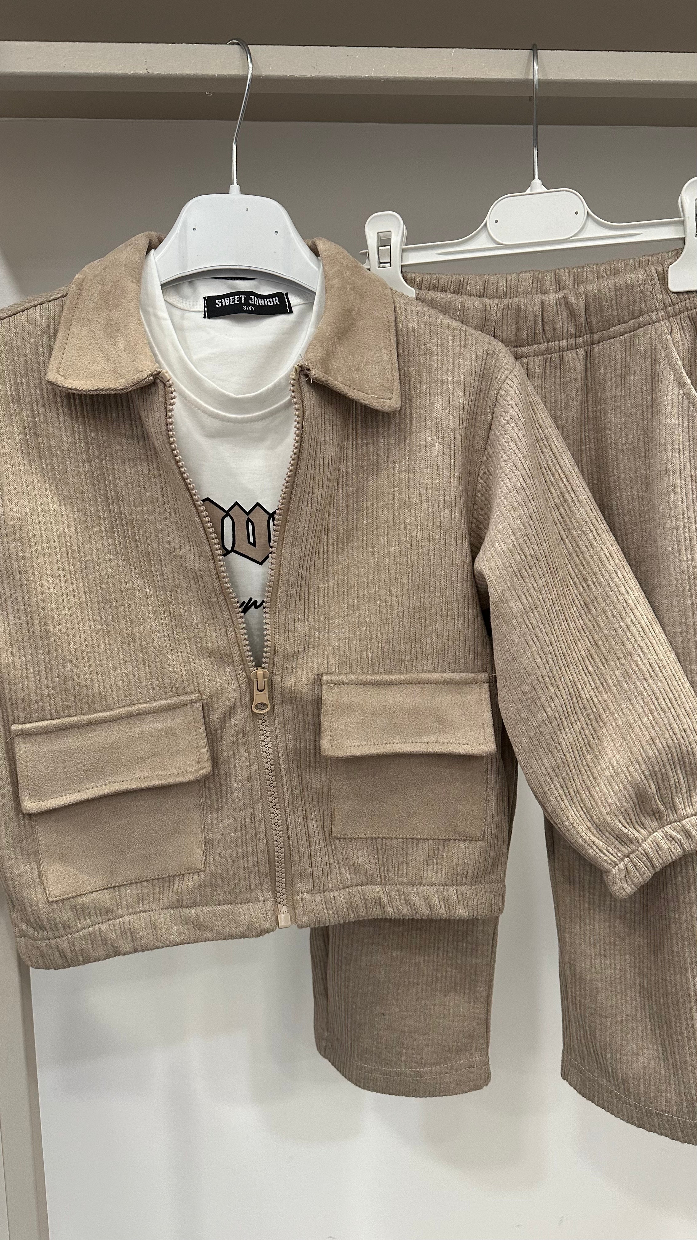 Completo VELLUTINO - KHAKI