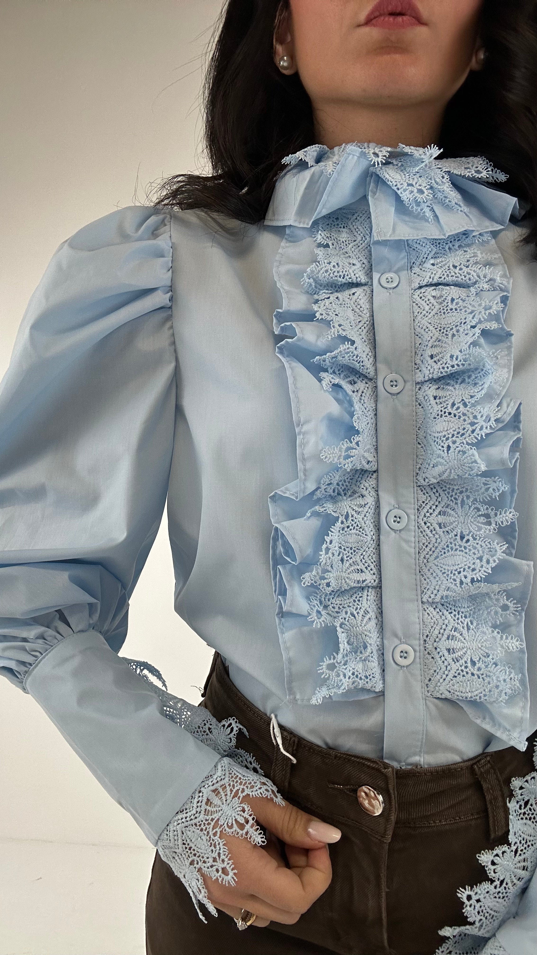 Camicia CONTESSA - CELESTE