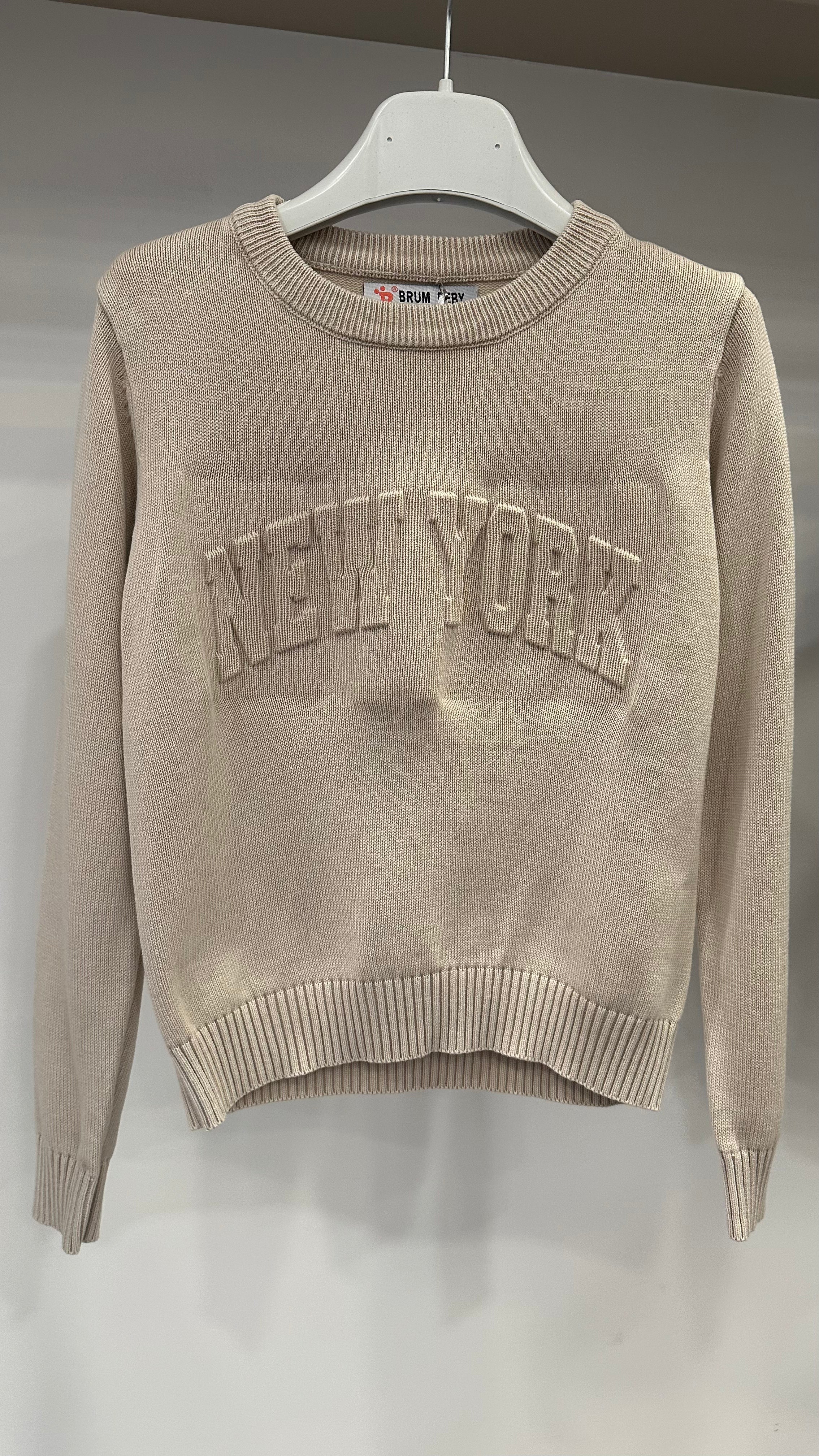 Pull NEW YORK 4-12A - BEIGE