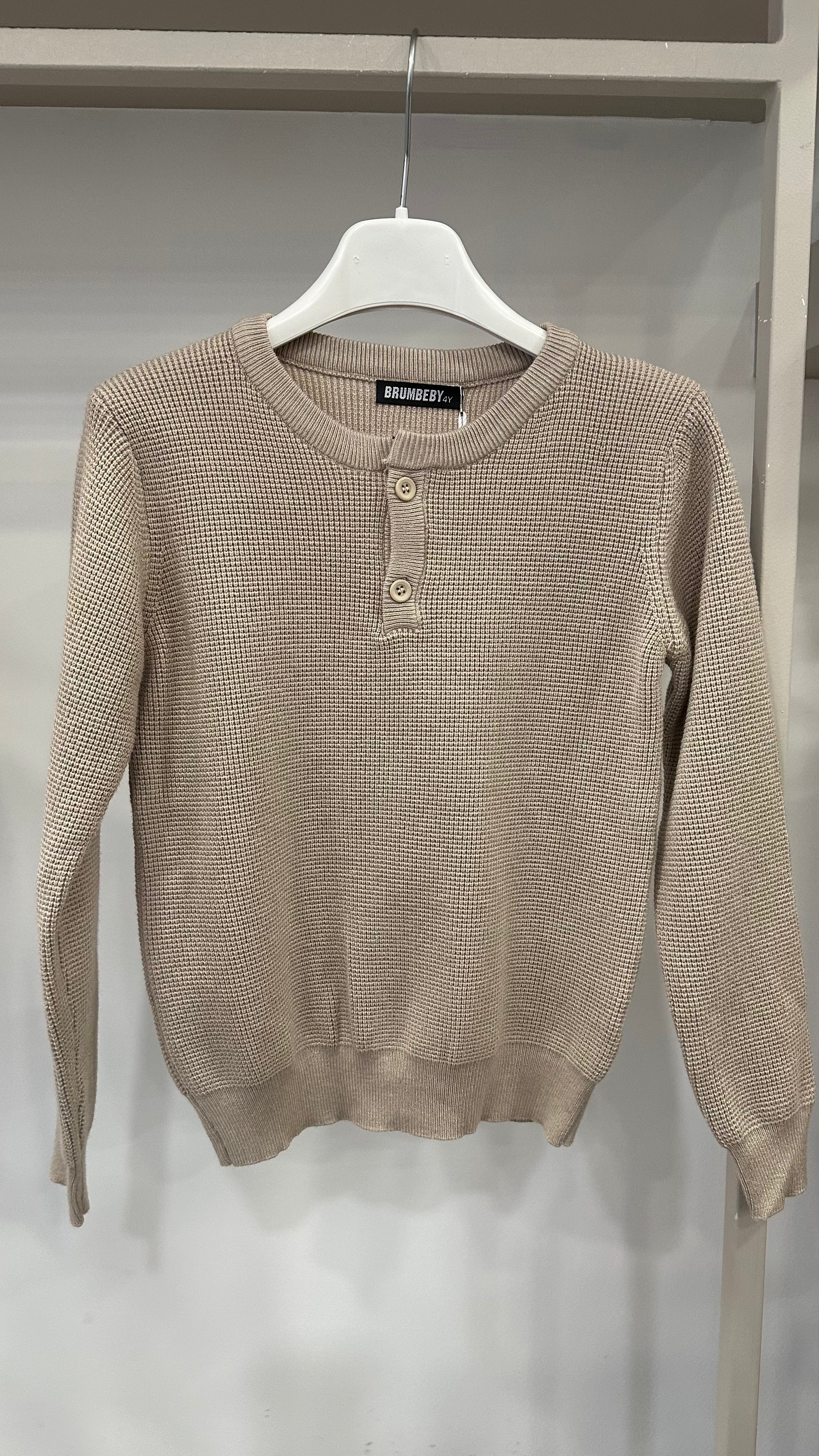 Pull 2 BOTTONI 4-14A - BEIGE