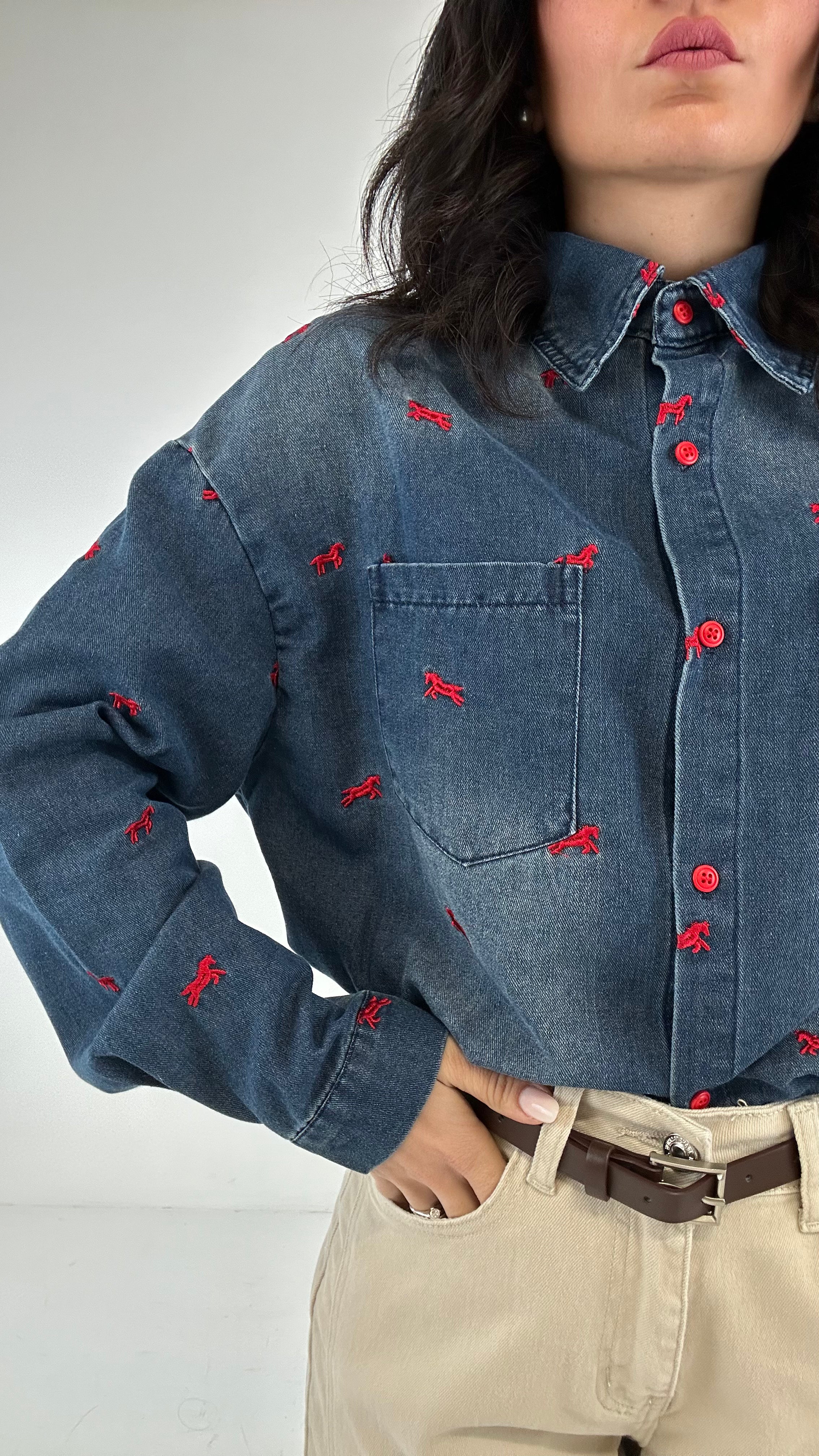 Camicia HORSE - JEANS