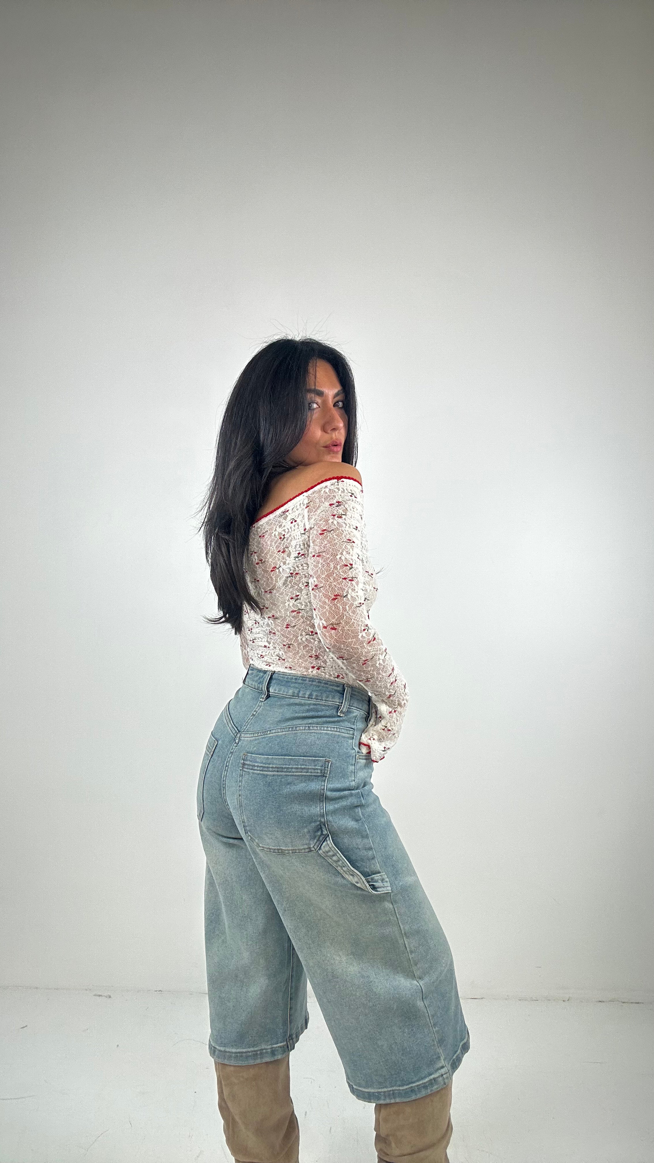 bermuda CINTO TRASV - JEANS