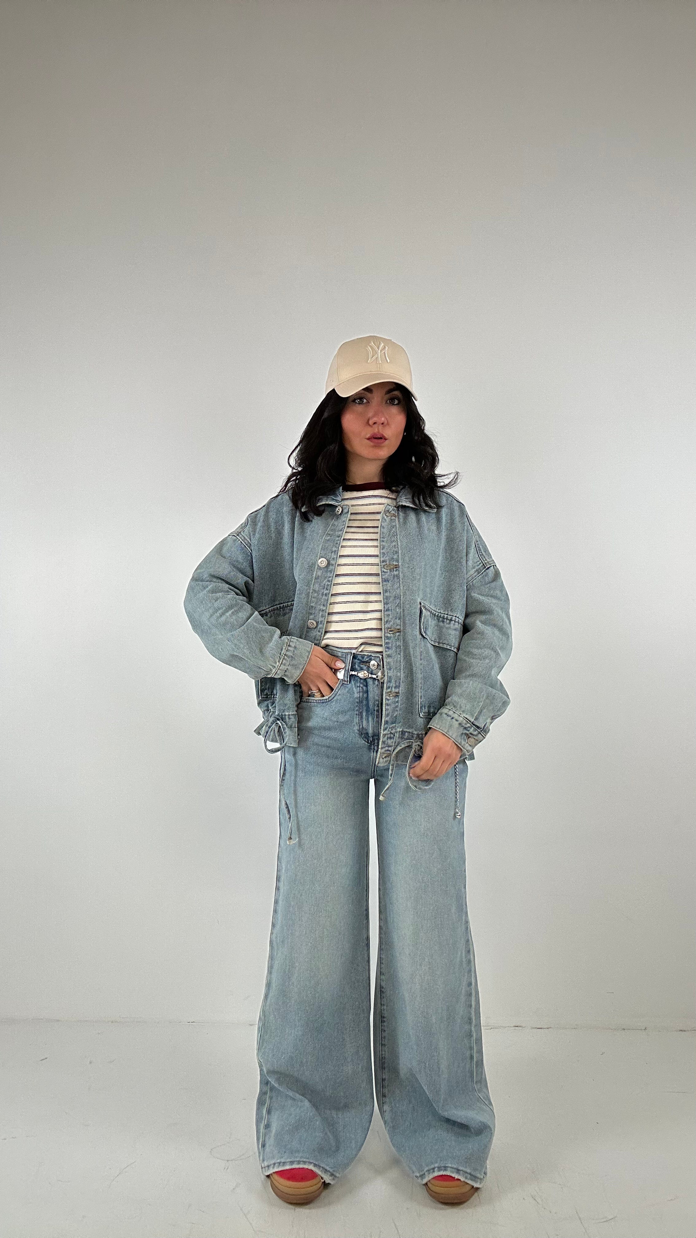 Jeans WIDE LEG CATENELLA - JEANS