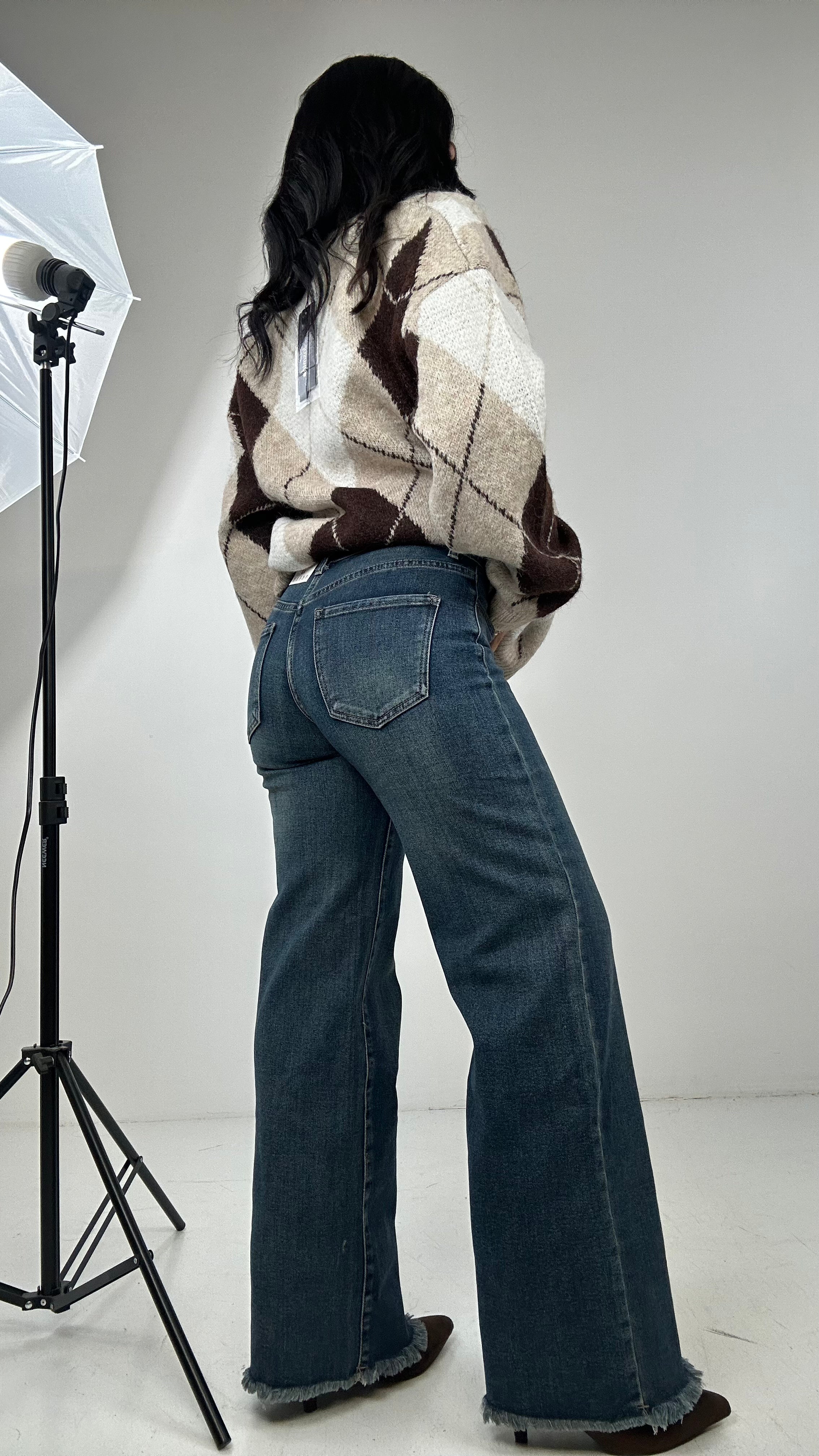 Jeans STRAIGHT ANKLE LEG - JEANS