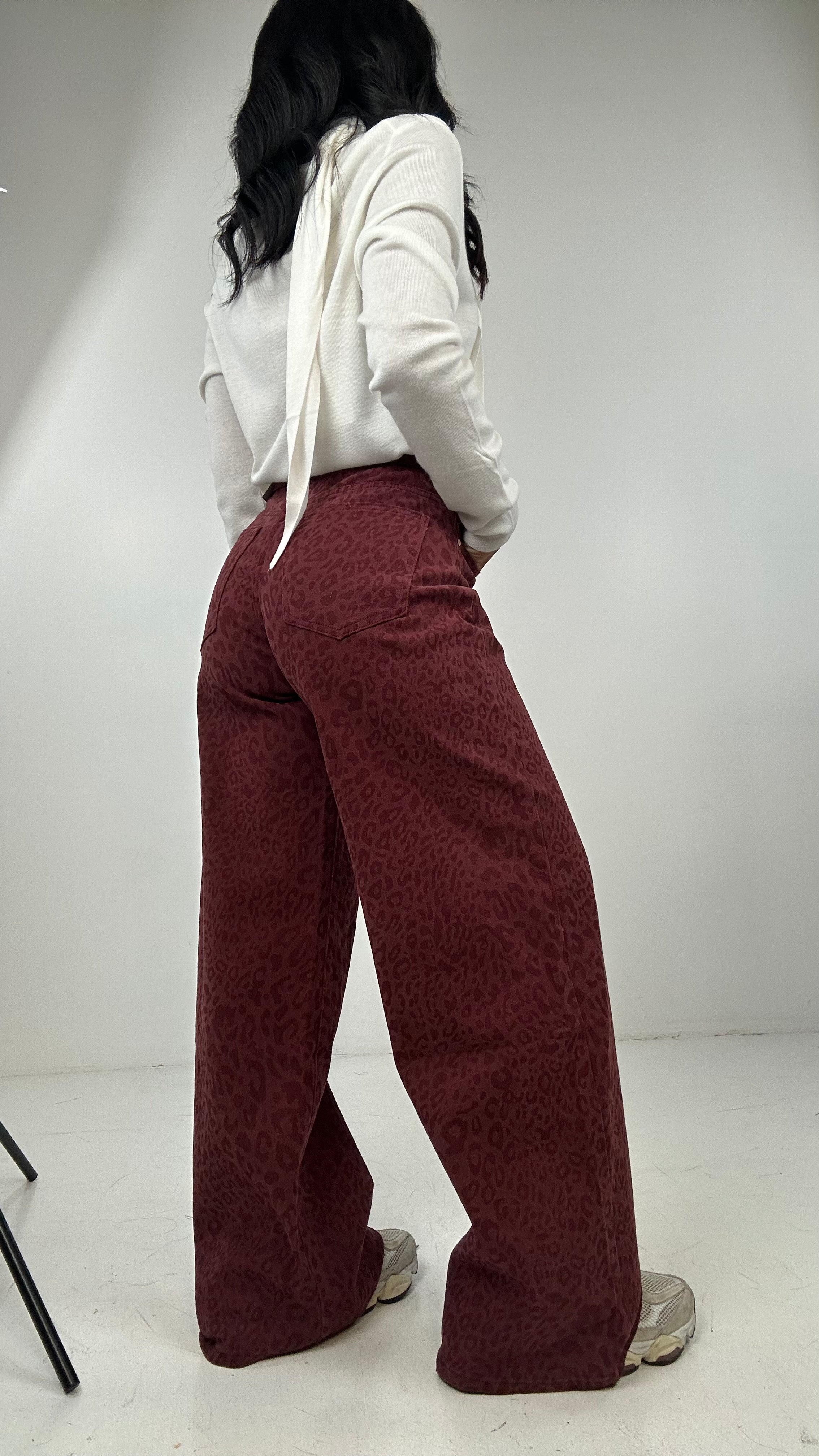Jeans MACULATO - BORDEAUX