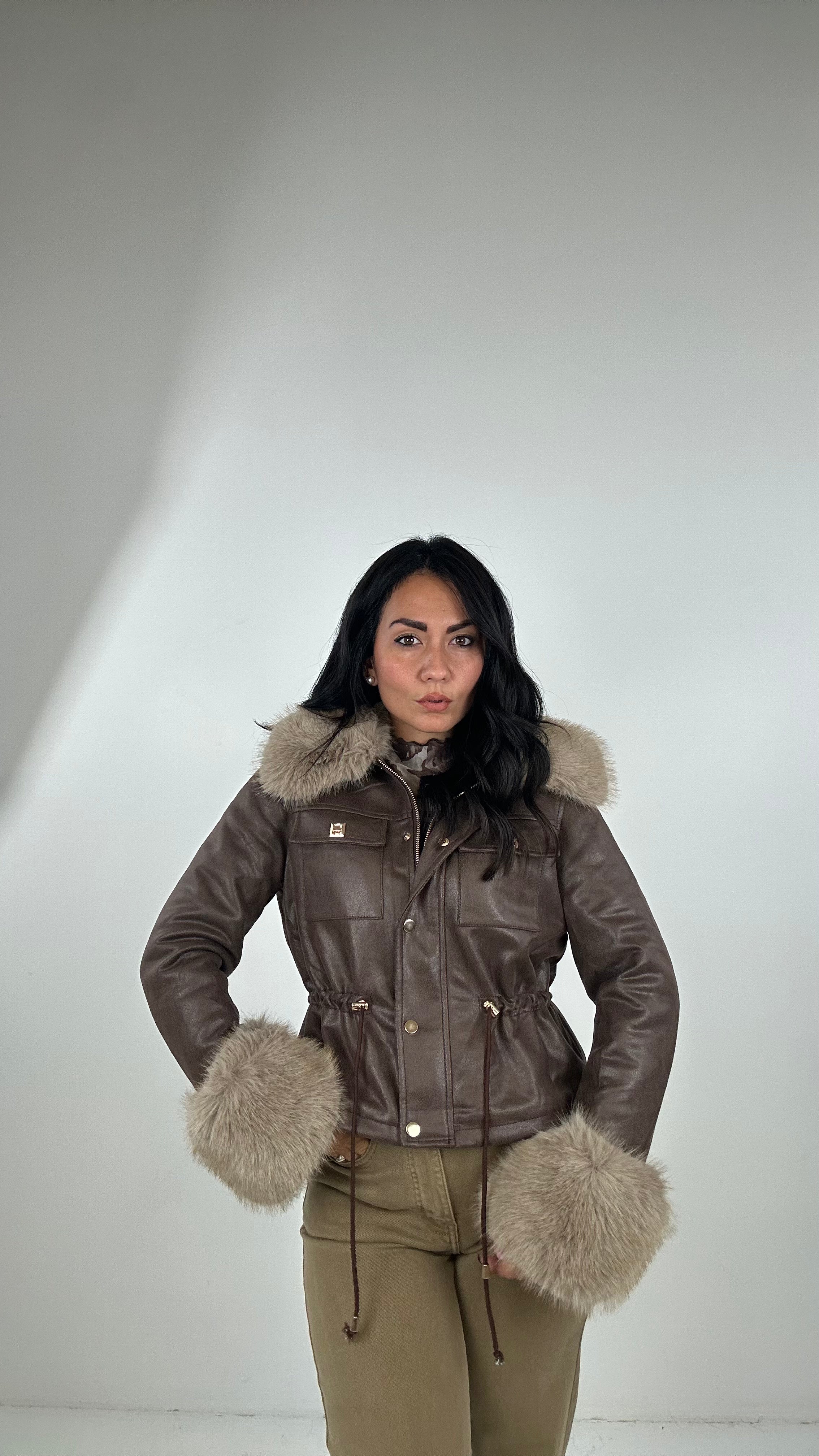 Giubbino ECOP - MARRONE