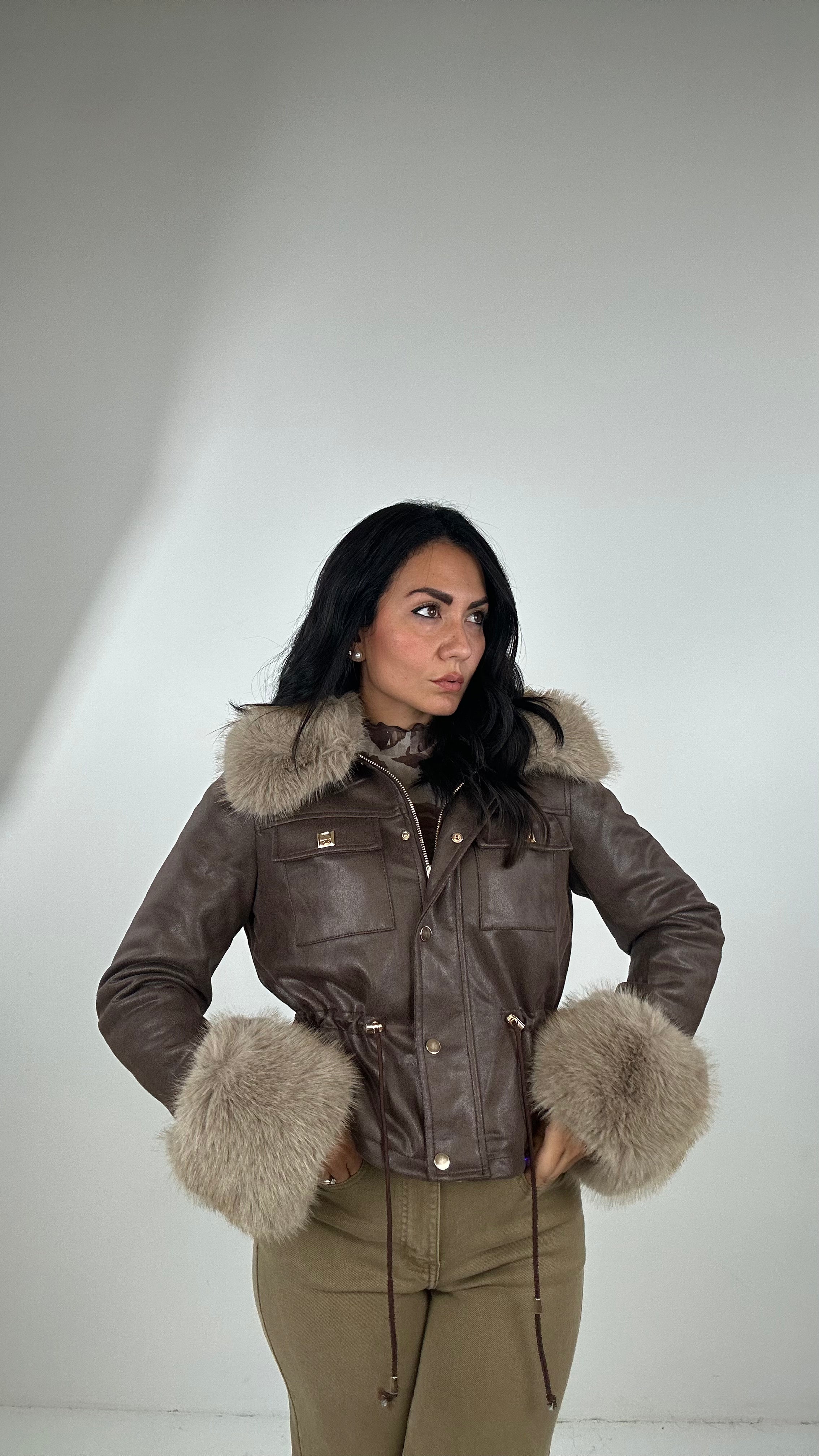 Giubbino ECOP - MARRONE