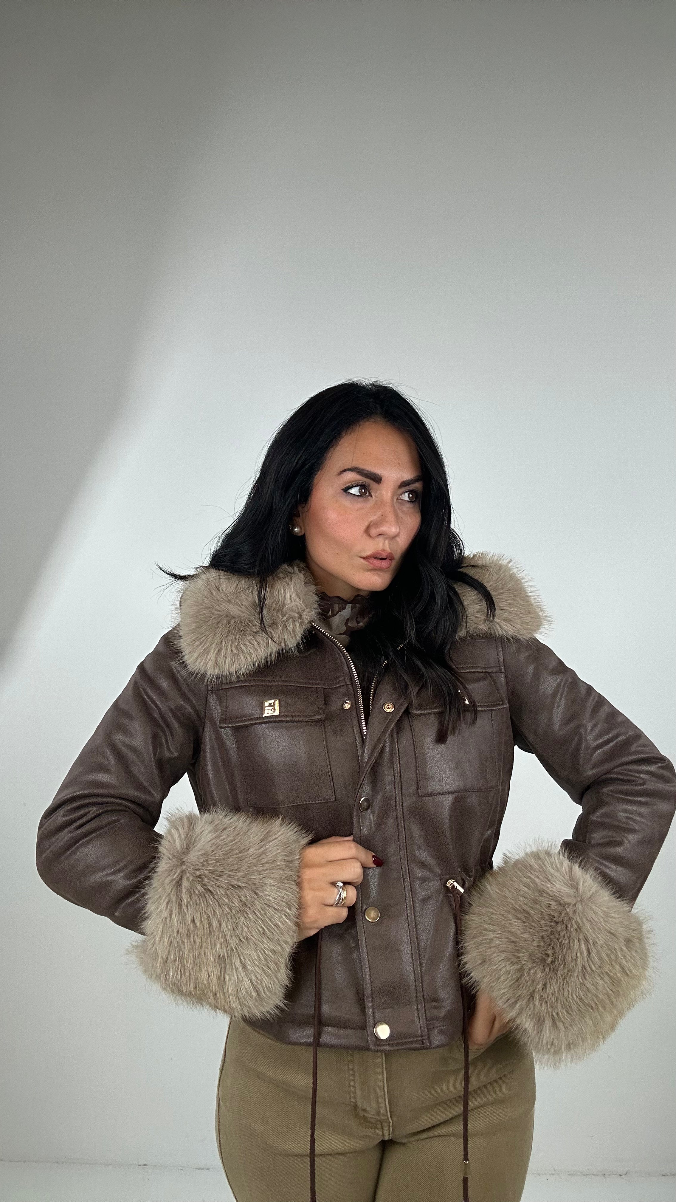 Giubbino ECOP - MARRONE