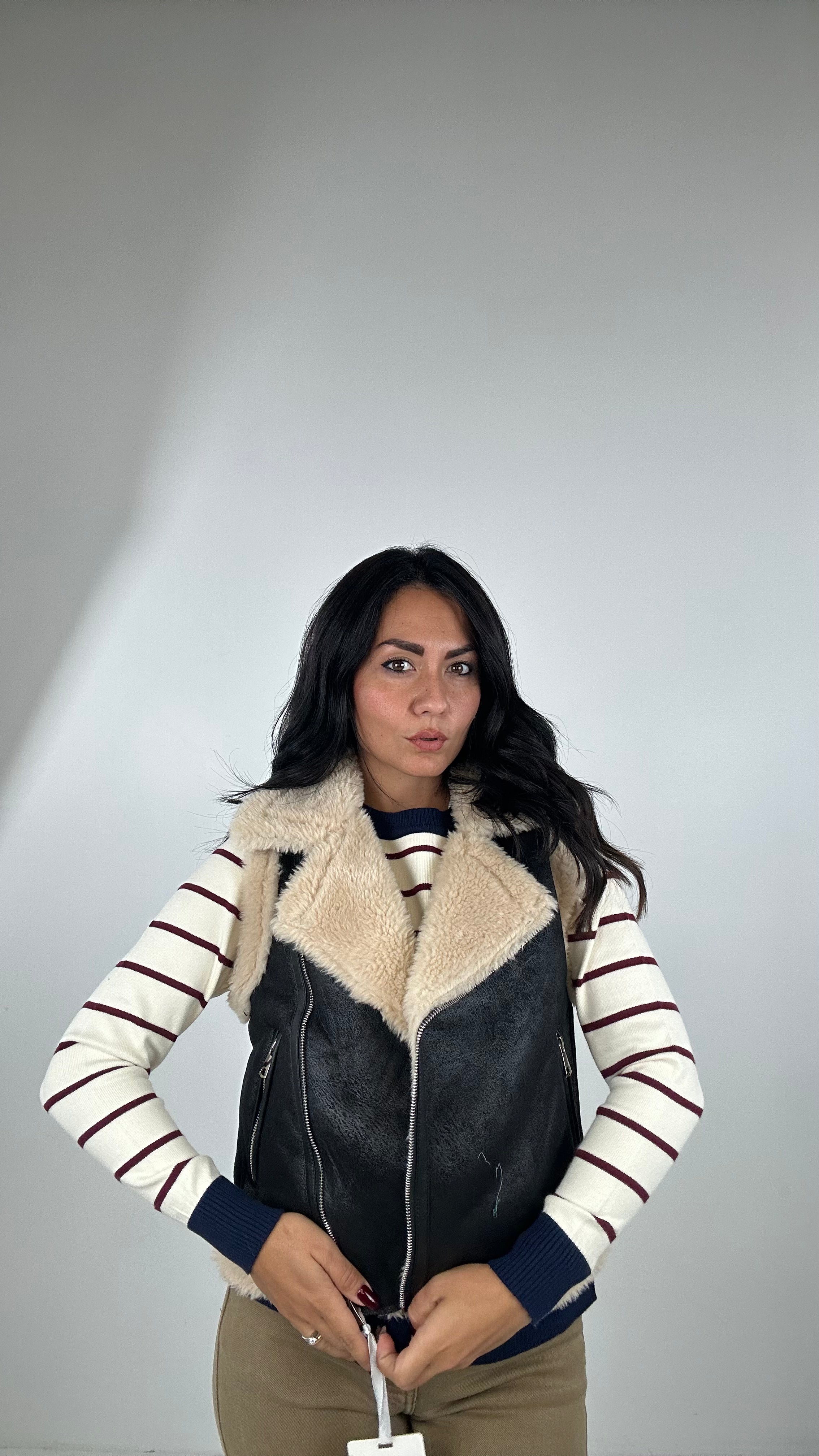 Gilet ECOMONTONE - NERO