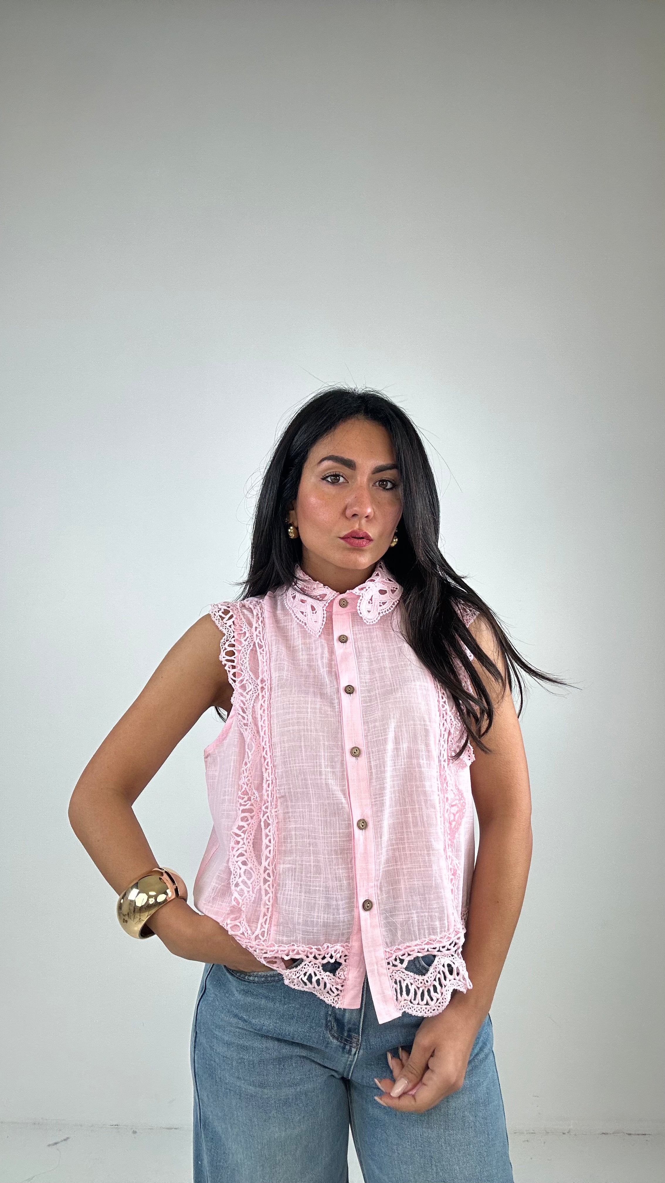 Camicia NAGA - ROSA