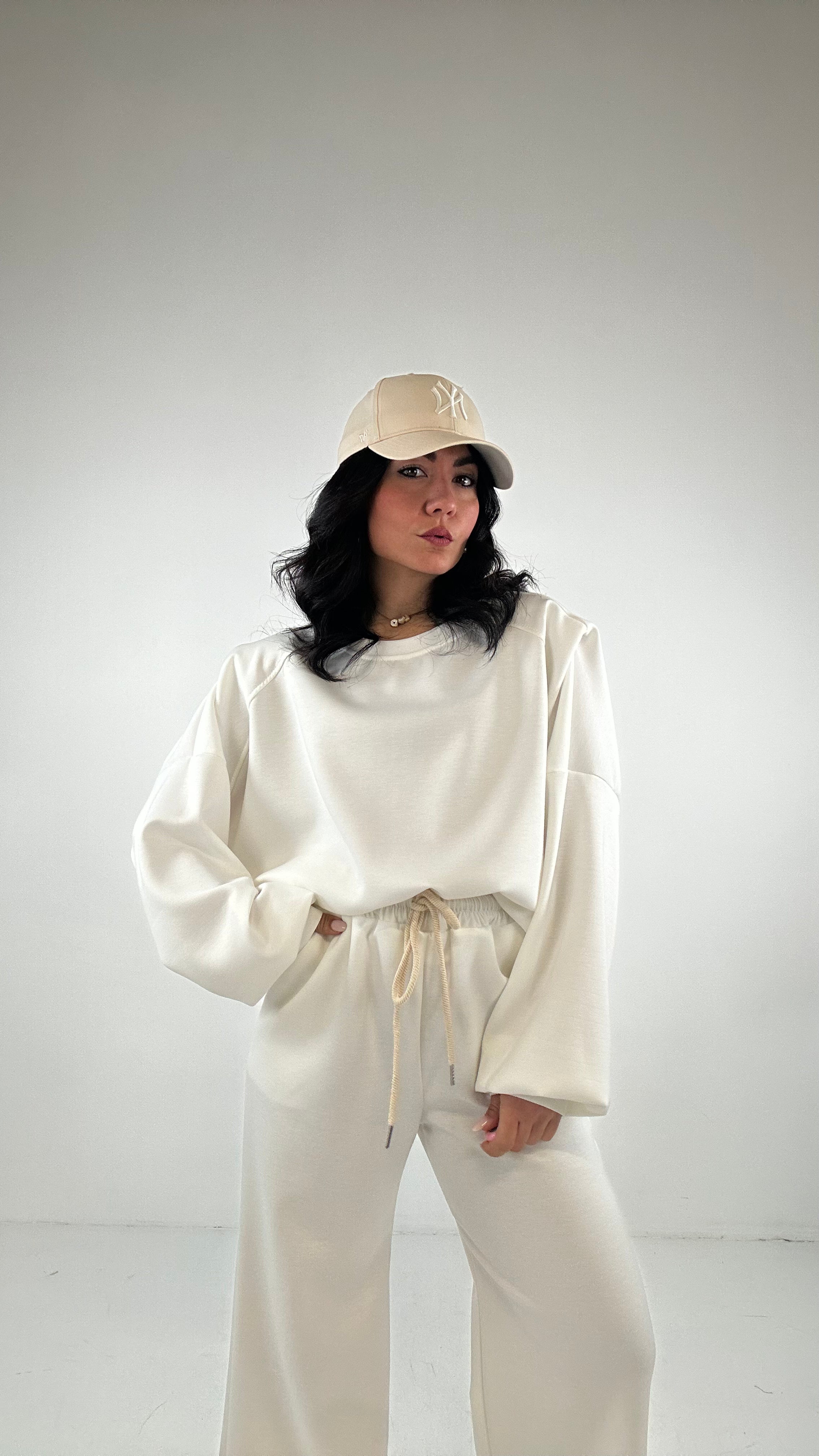 Completo TUTA SPALLINA - BIANCO