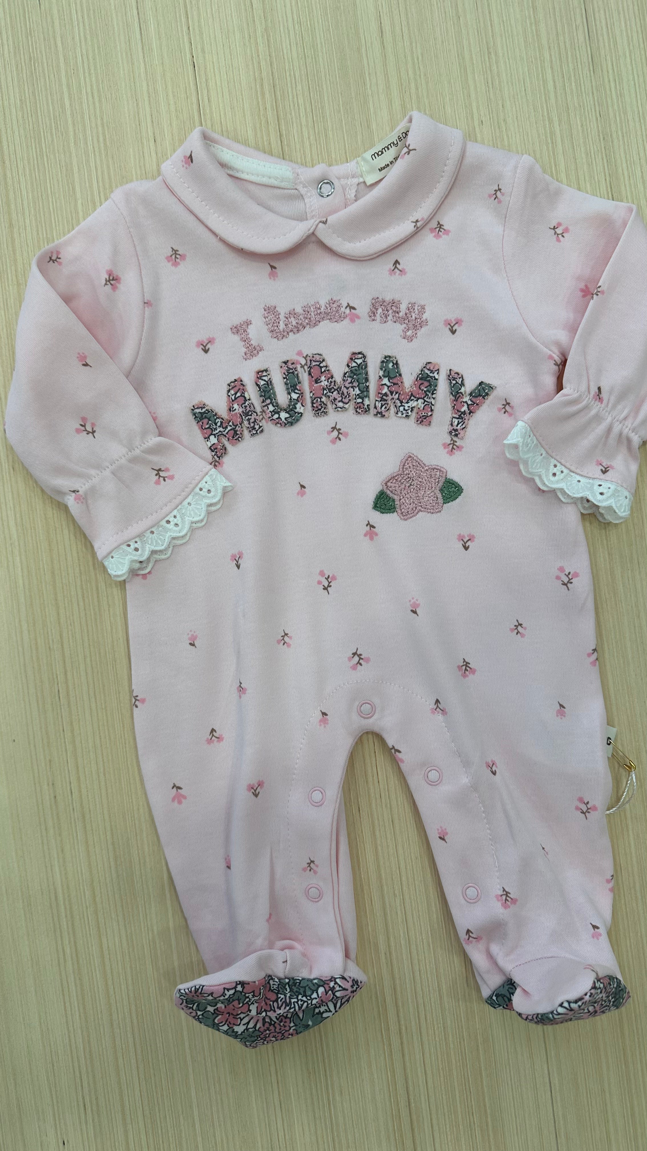 Tutina COTONE MAM DAD - ROSA