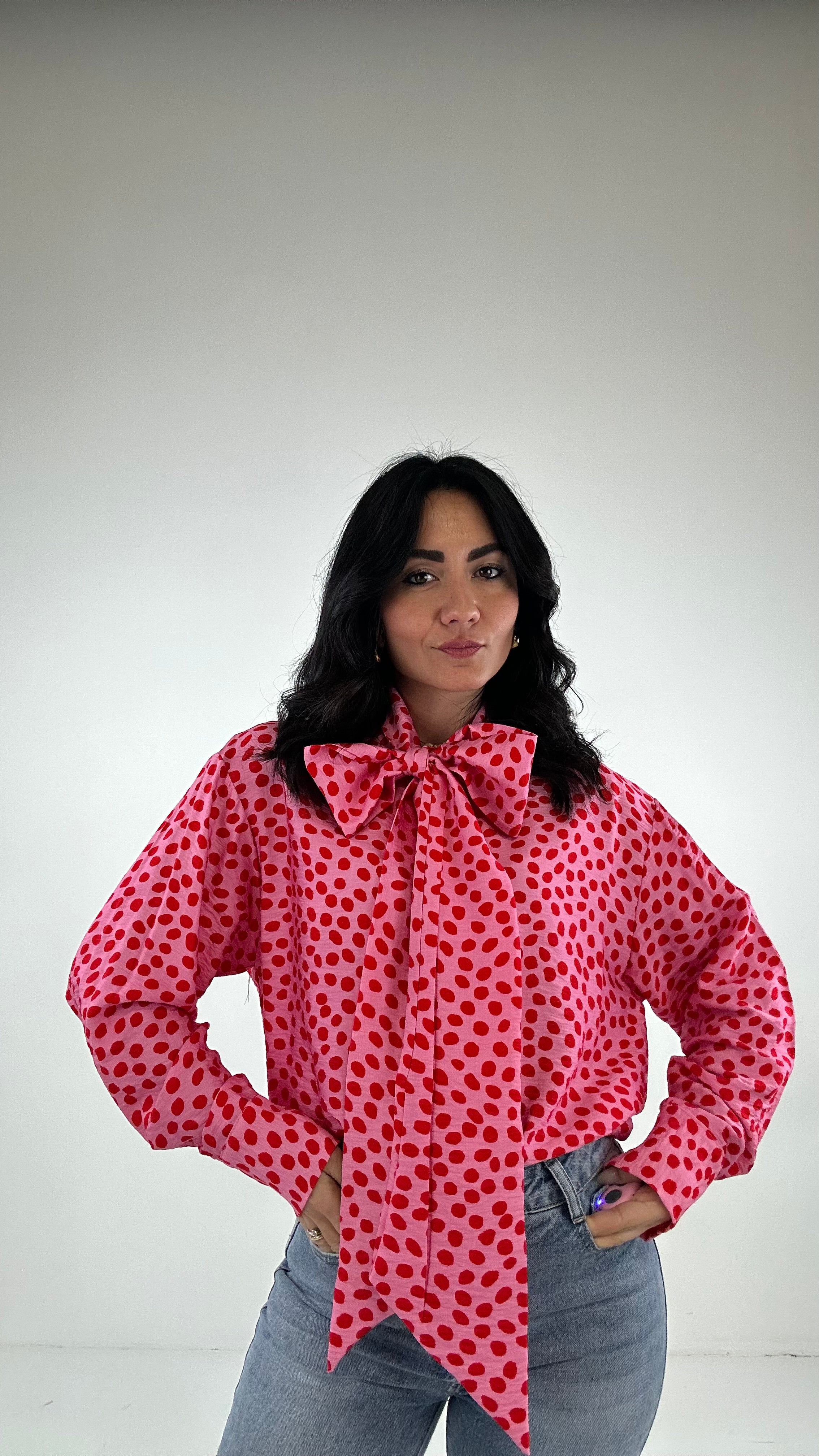 Camicia POIS FIOCCO - ROSSO