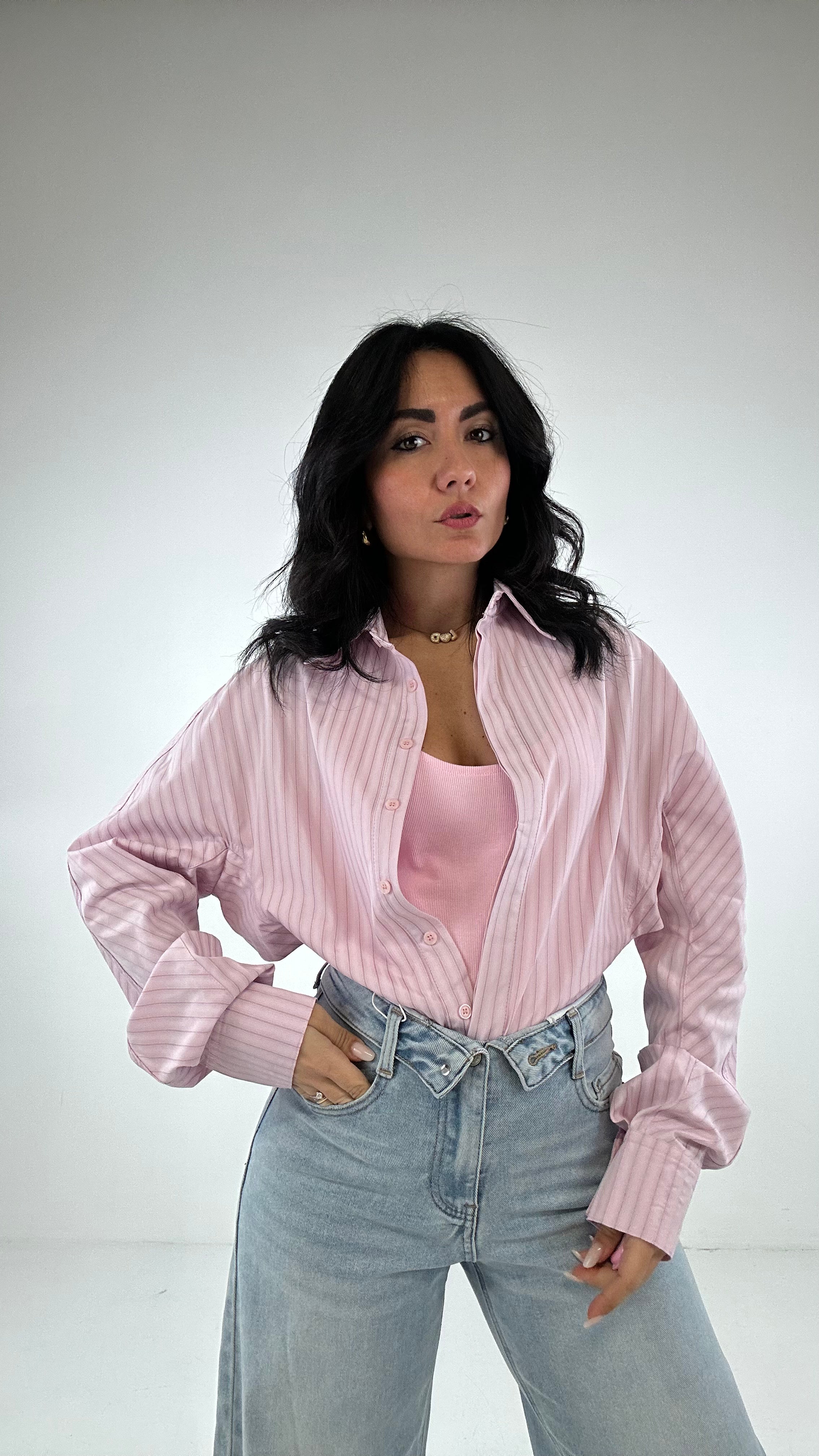 Camicia A BODY - ROSA