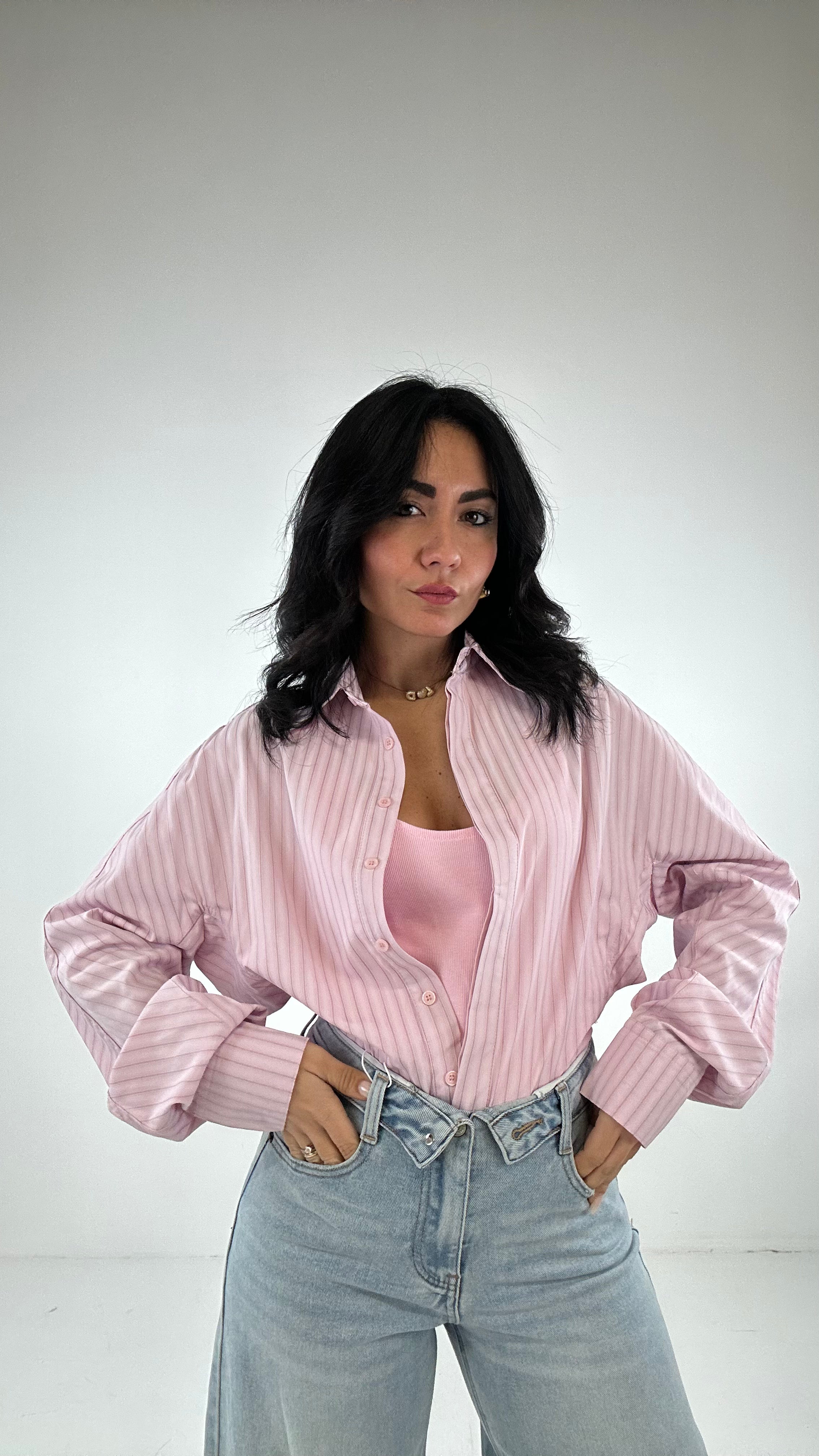 Camicia A BODY - ROSA