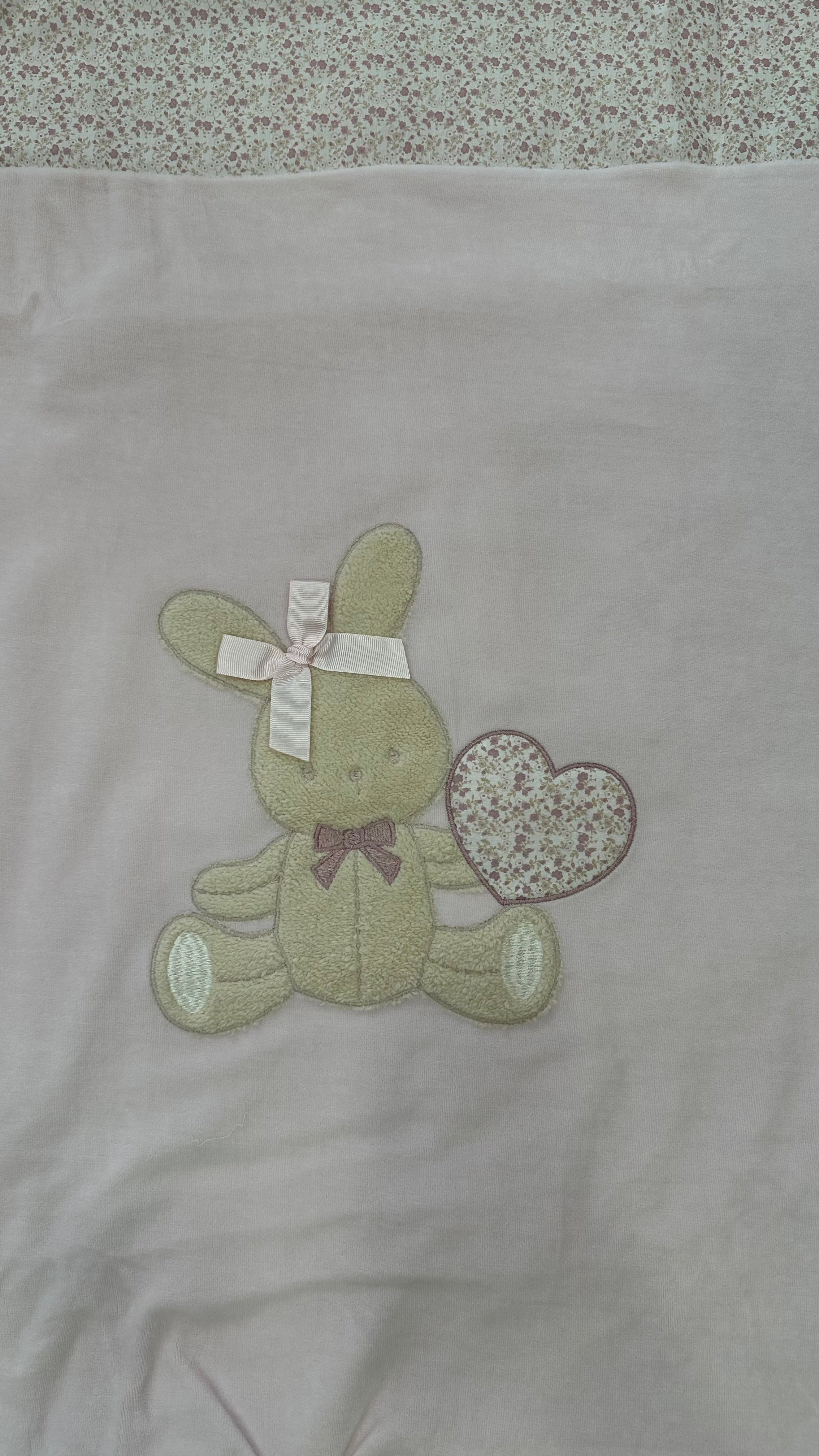 Coperta CONIGLIETTO FIOCCO - ROSA