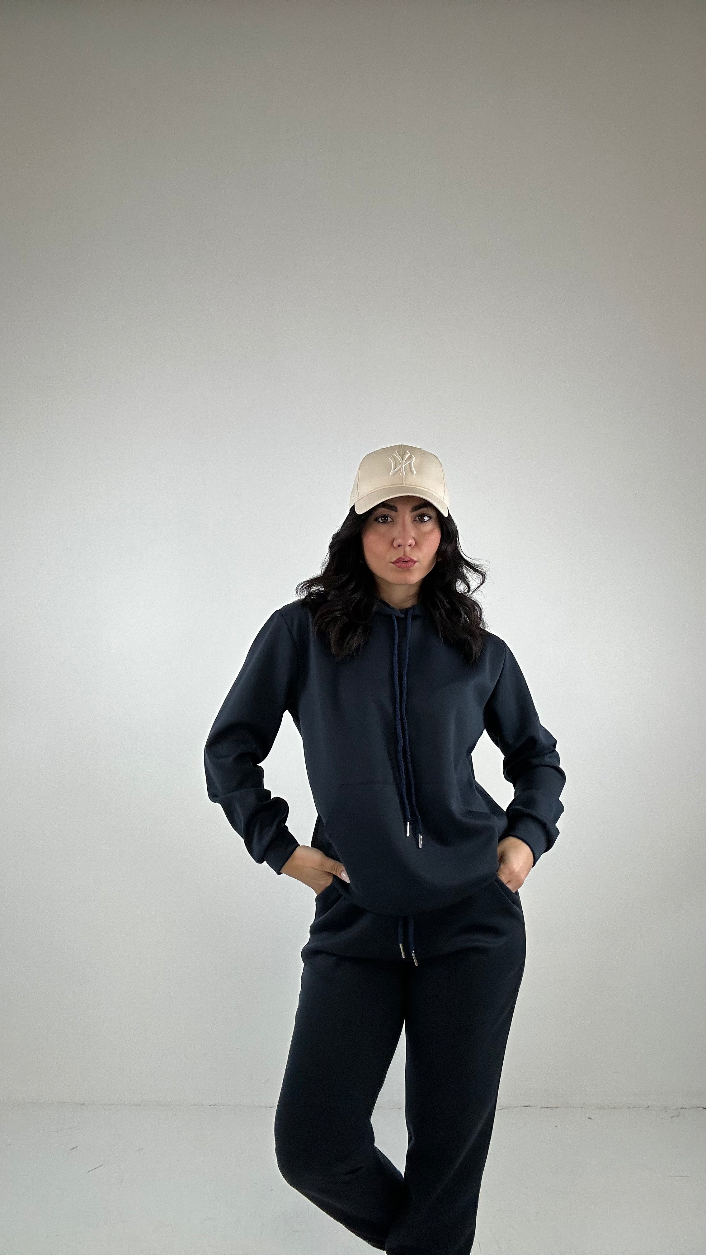 Completo TUTA CAPPUCCIO - BLU