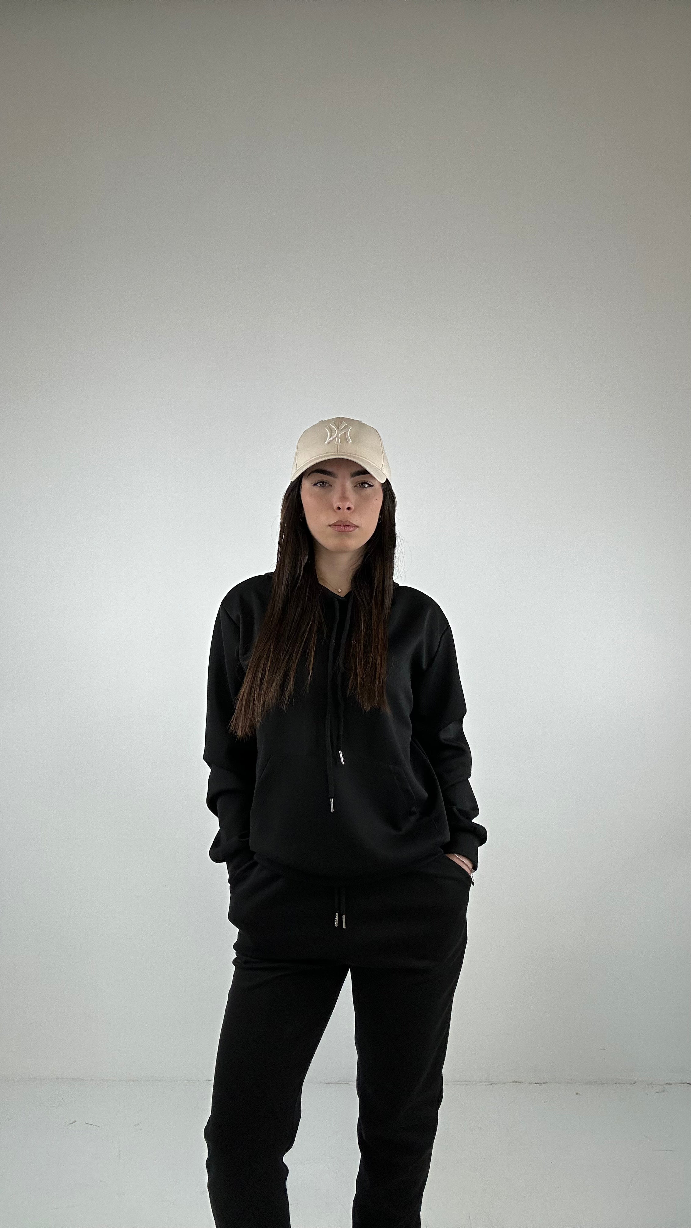 Completo TUTA CAPPUCCIO - NERO