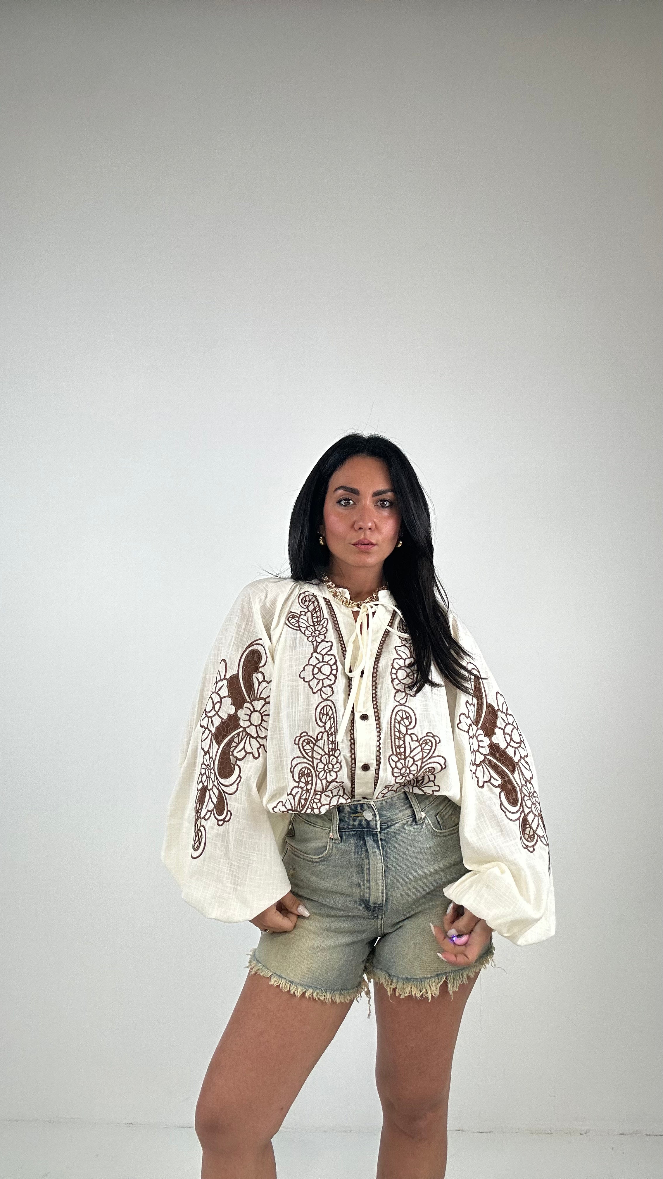 Shorts SFUMA BROWN - JEANS