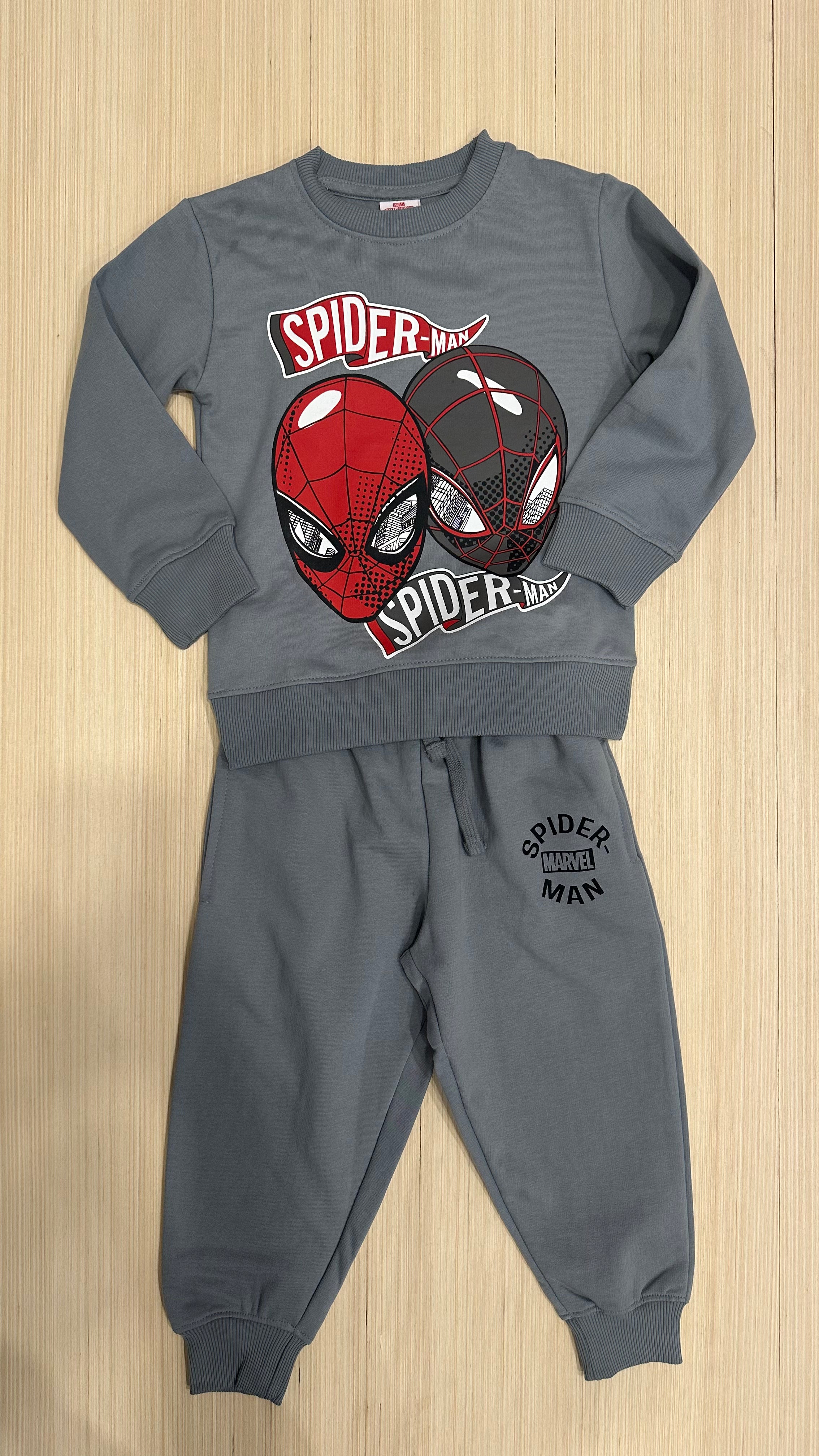 Completo TUTA SPIDERMAN - GRIGIO