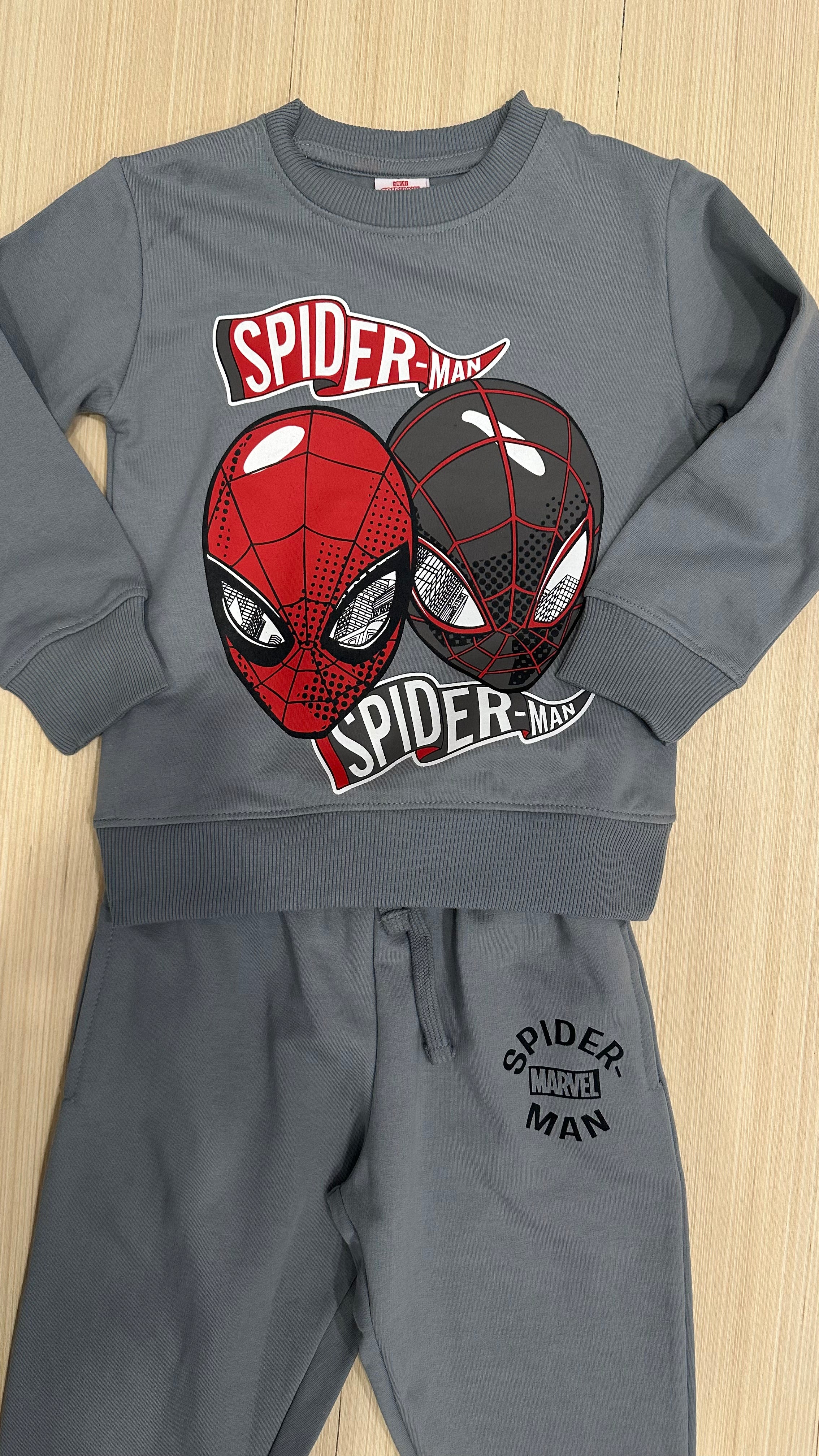 Completo TUTA SPIDERMAN - GRIGIO